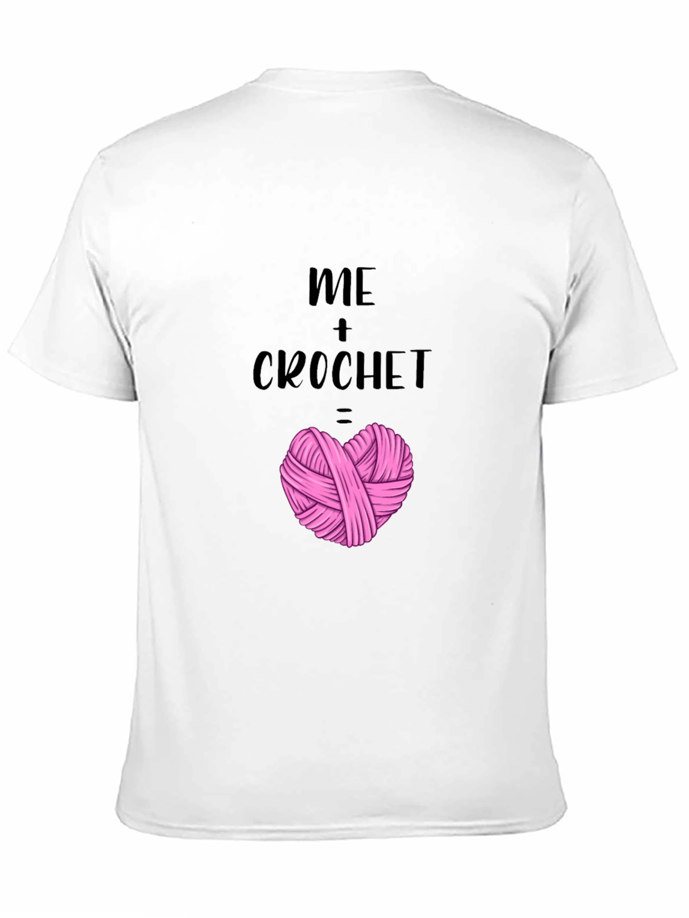 Me + Crochet Heart T-Shirt - Yarn Lover Tee