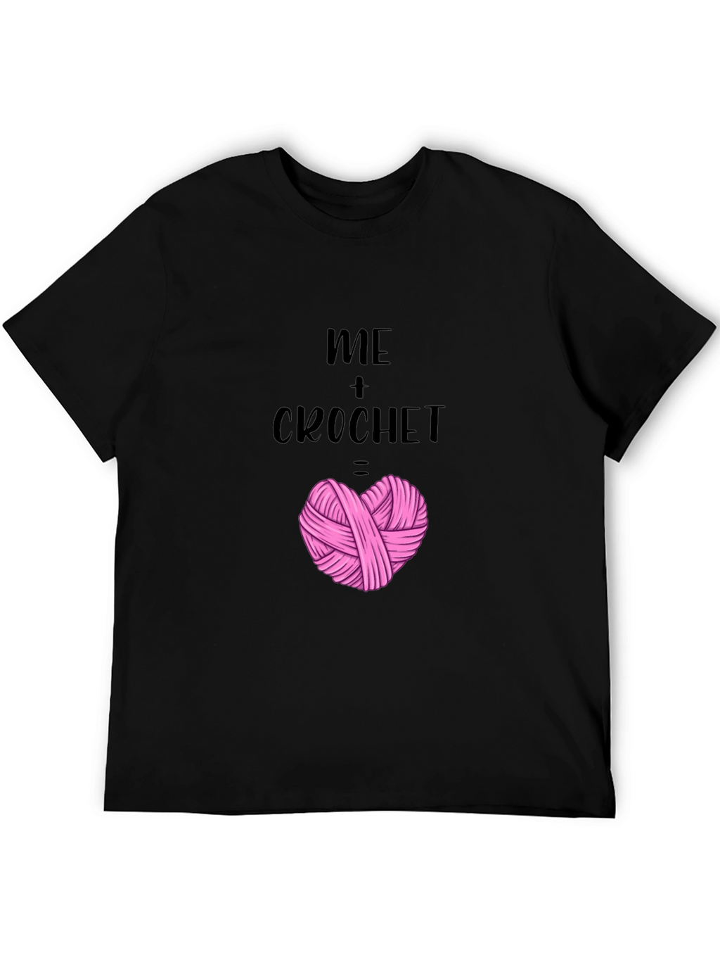 Me + Crochet Heart T-Shirt - Yarn Lover Tee