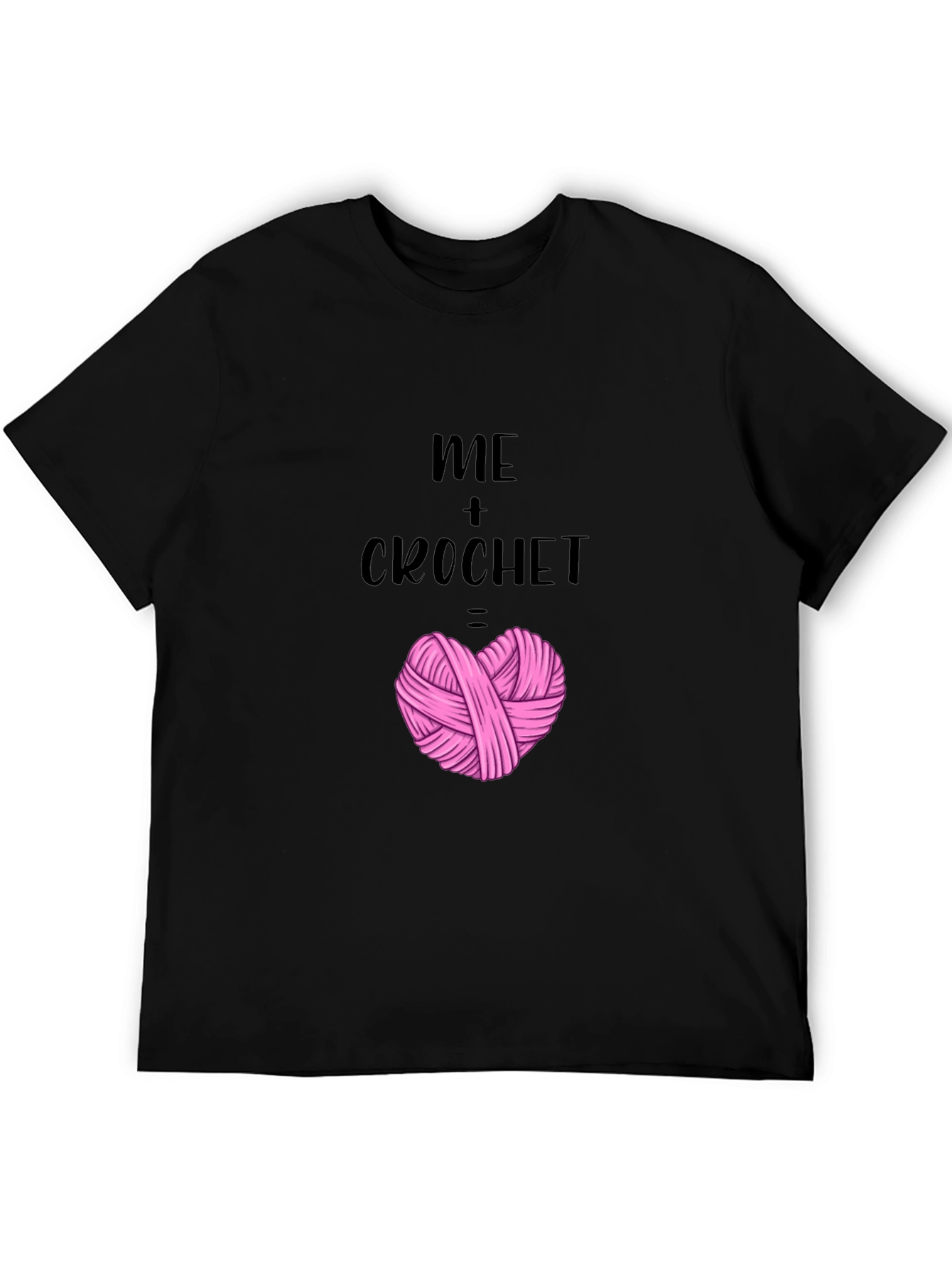Me + Crochet Heart T-Shirt - Yarn Lover Tee