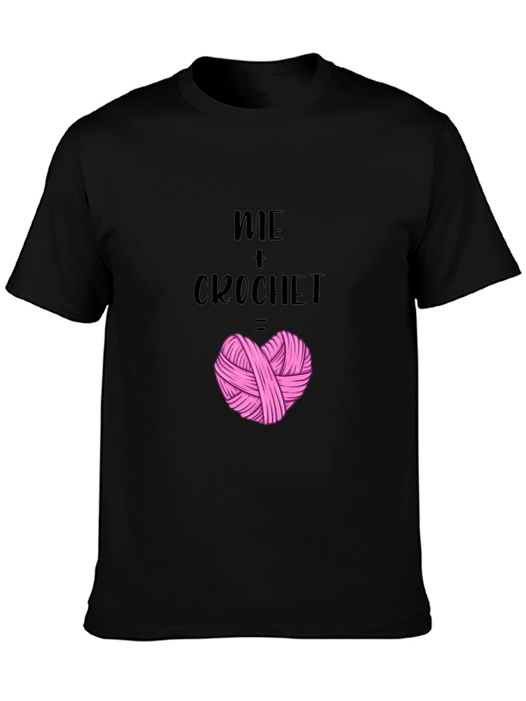 Me + Crochet Heart T-Shirt - Yarn Lover Tee
