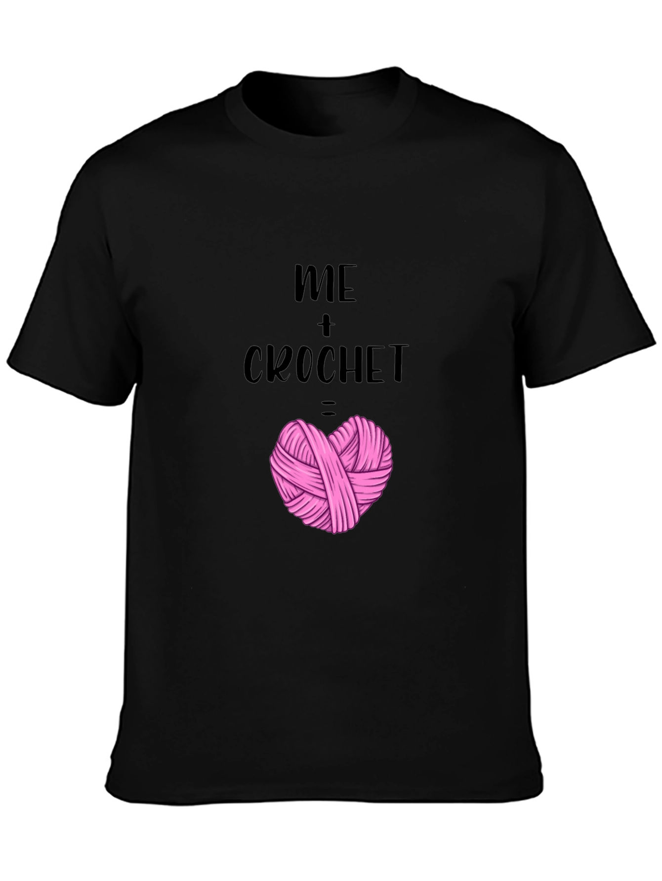 Me + Crochet Heart T-Shirt - Yarn Lover Tee