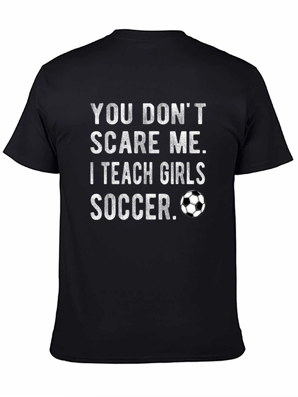 Teach Girls Soccer Graphic Tee