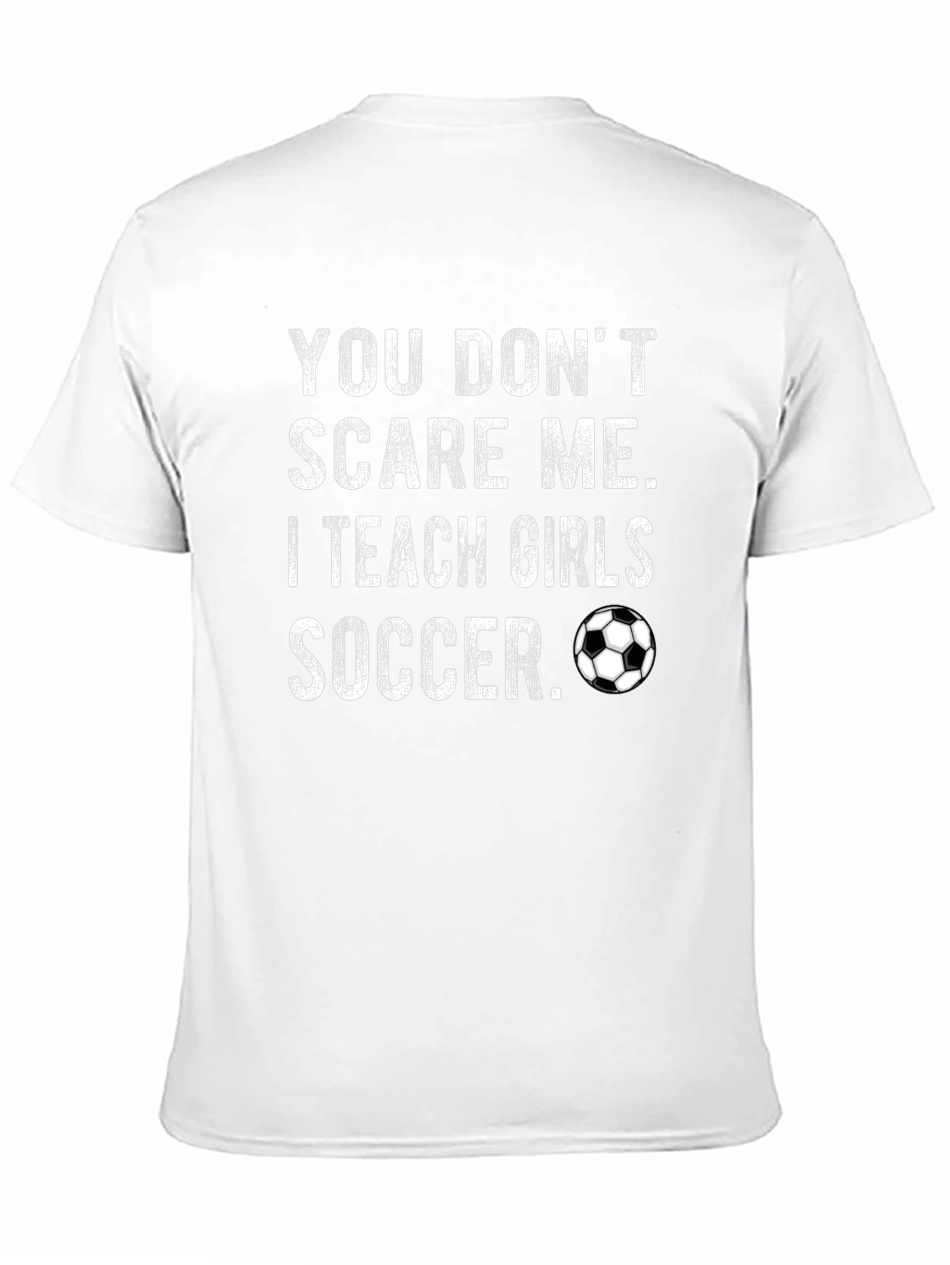 Teach Girls Soccer Graphic Tee