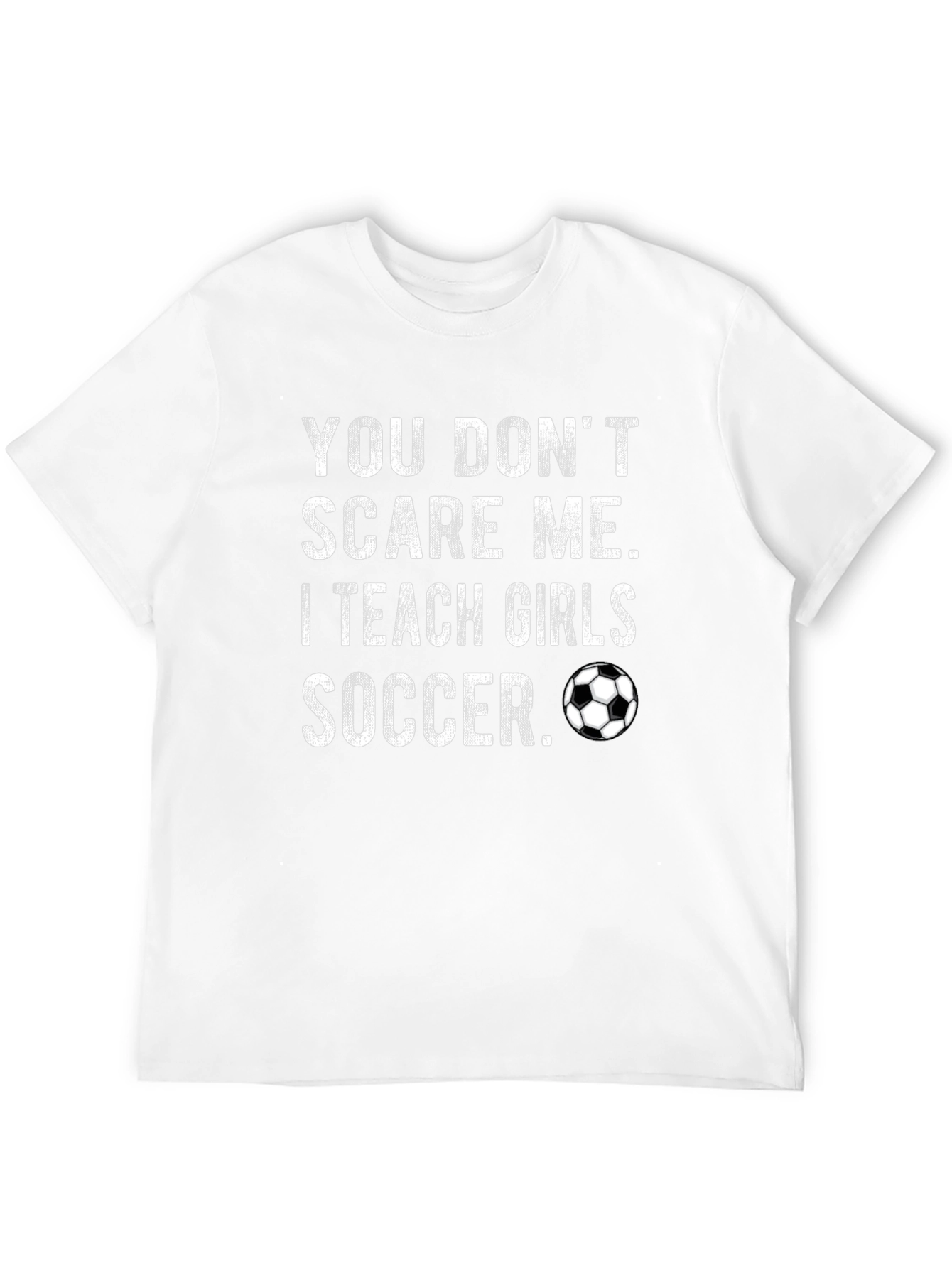Teach Girls Soccer Graphic Tee