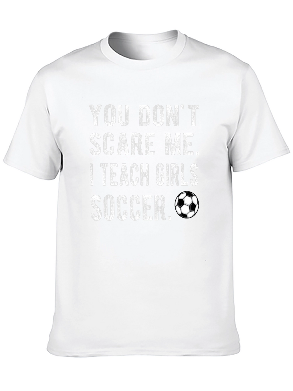Teach Girls Soccer Graphic Tee