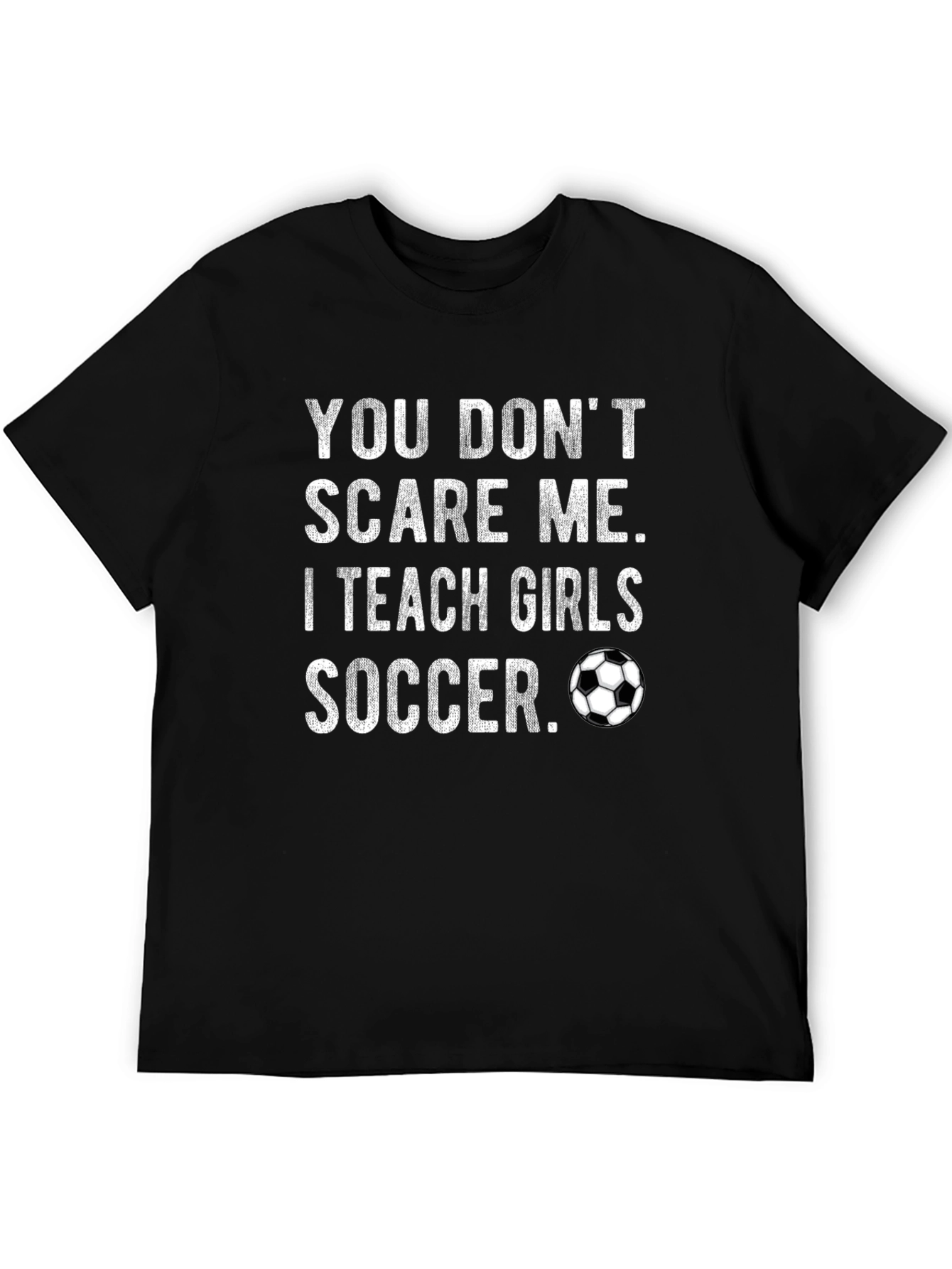 Teach Girls Soccer Graphic Tee