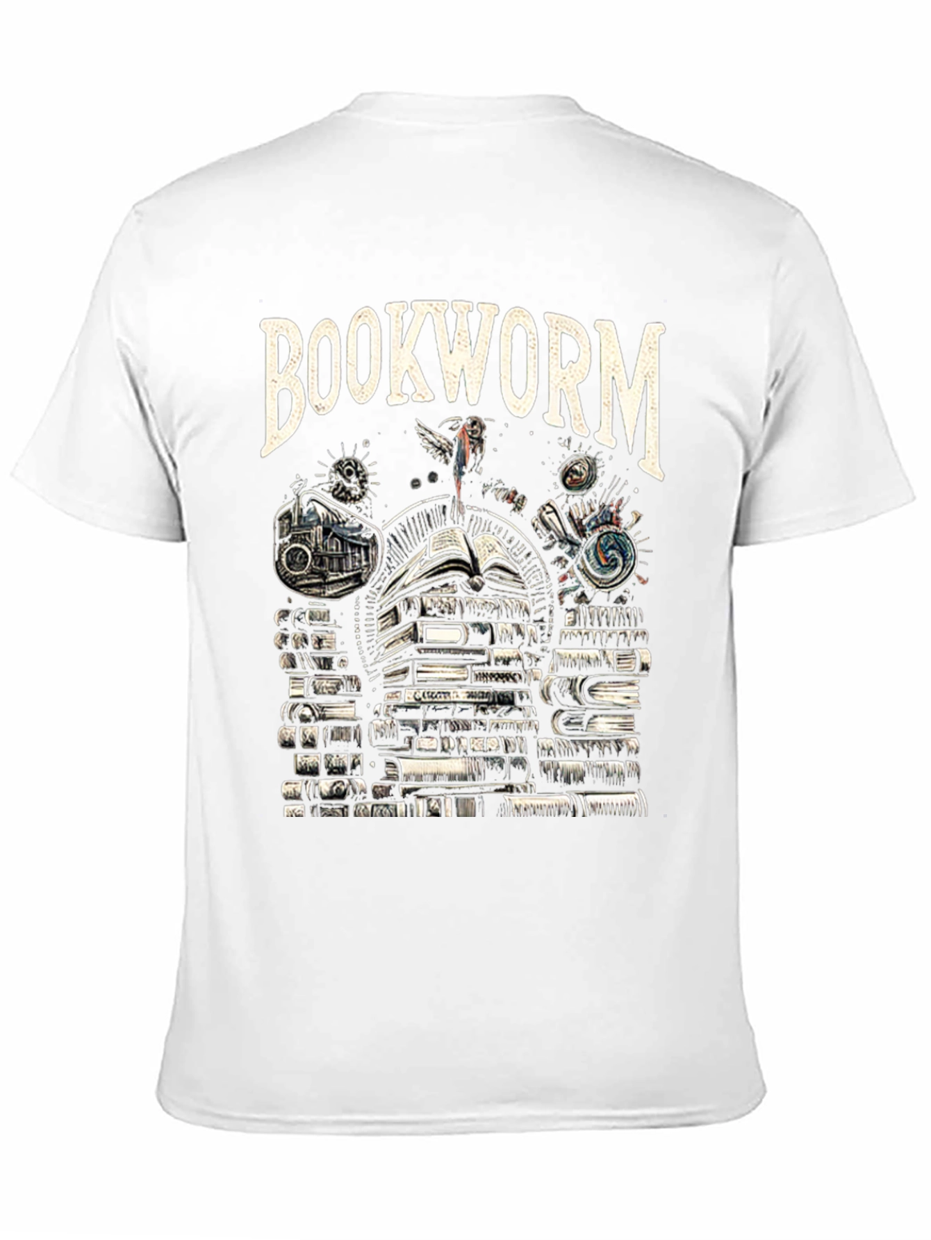Bookworm Black T-Shirt - Read All Day