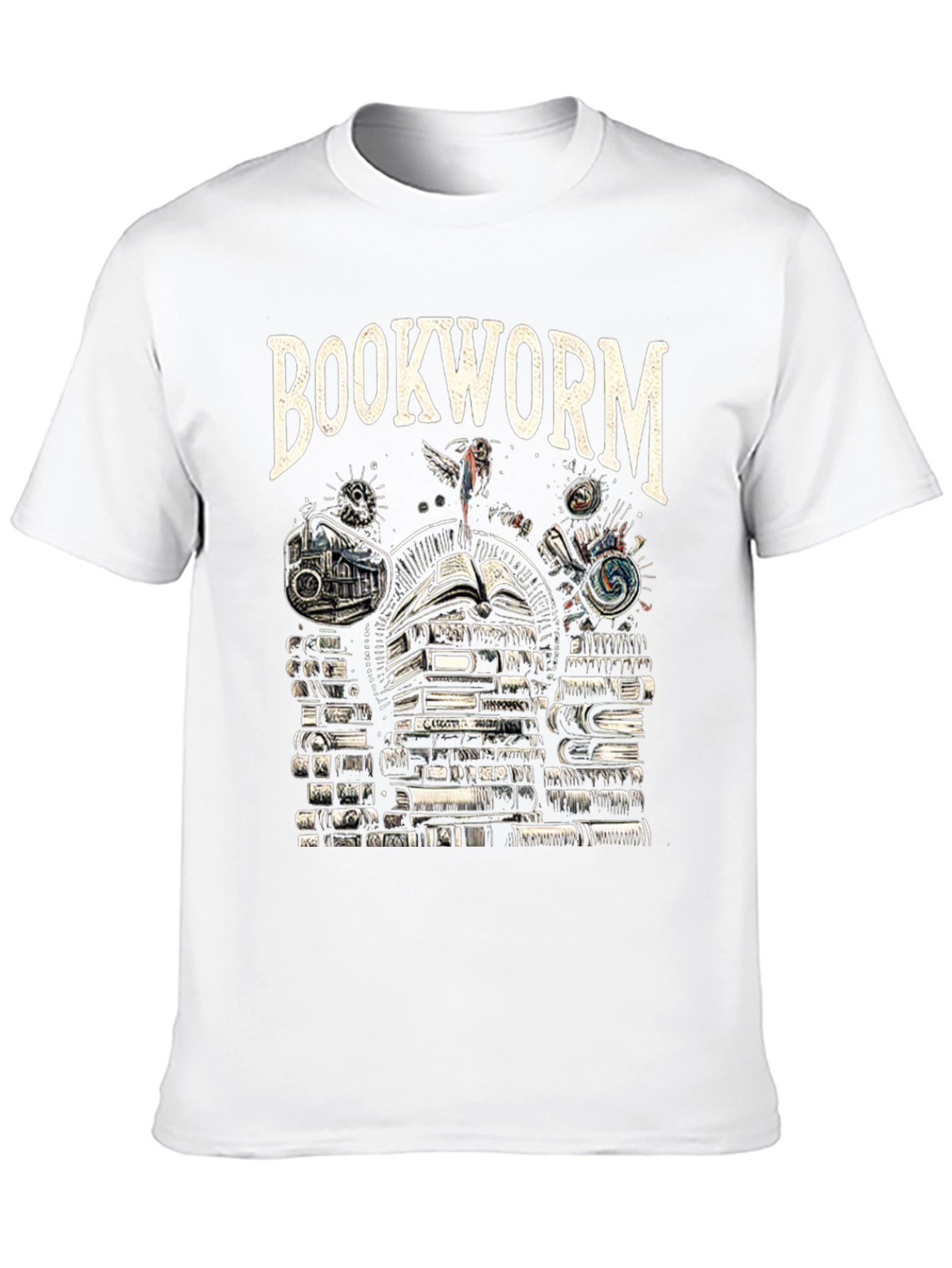 Bookworm Black T-Shirt - Read All Day