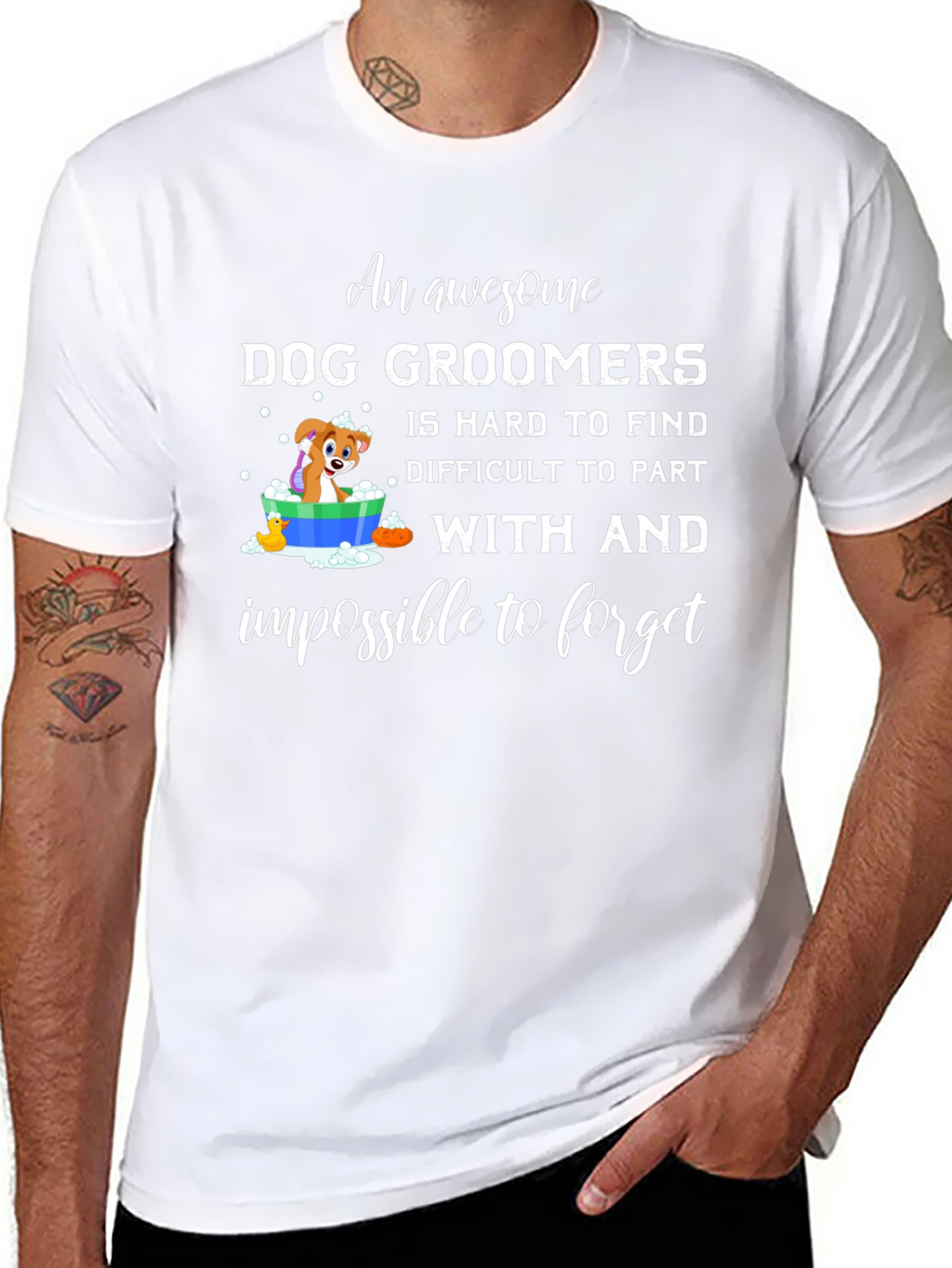 Awesome Dog Groomer T-Shirt
