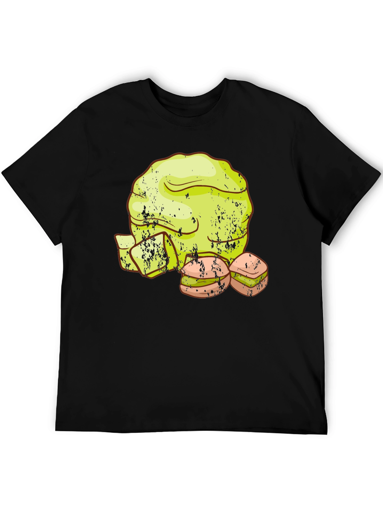 Lettuce and Sandwich Graphic T-Shirt