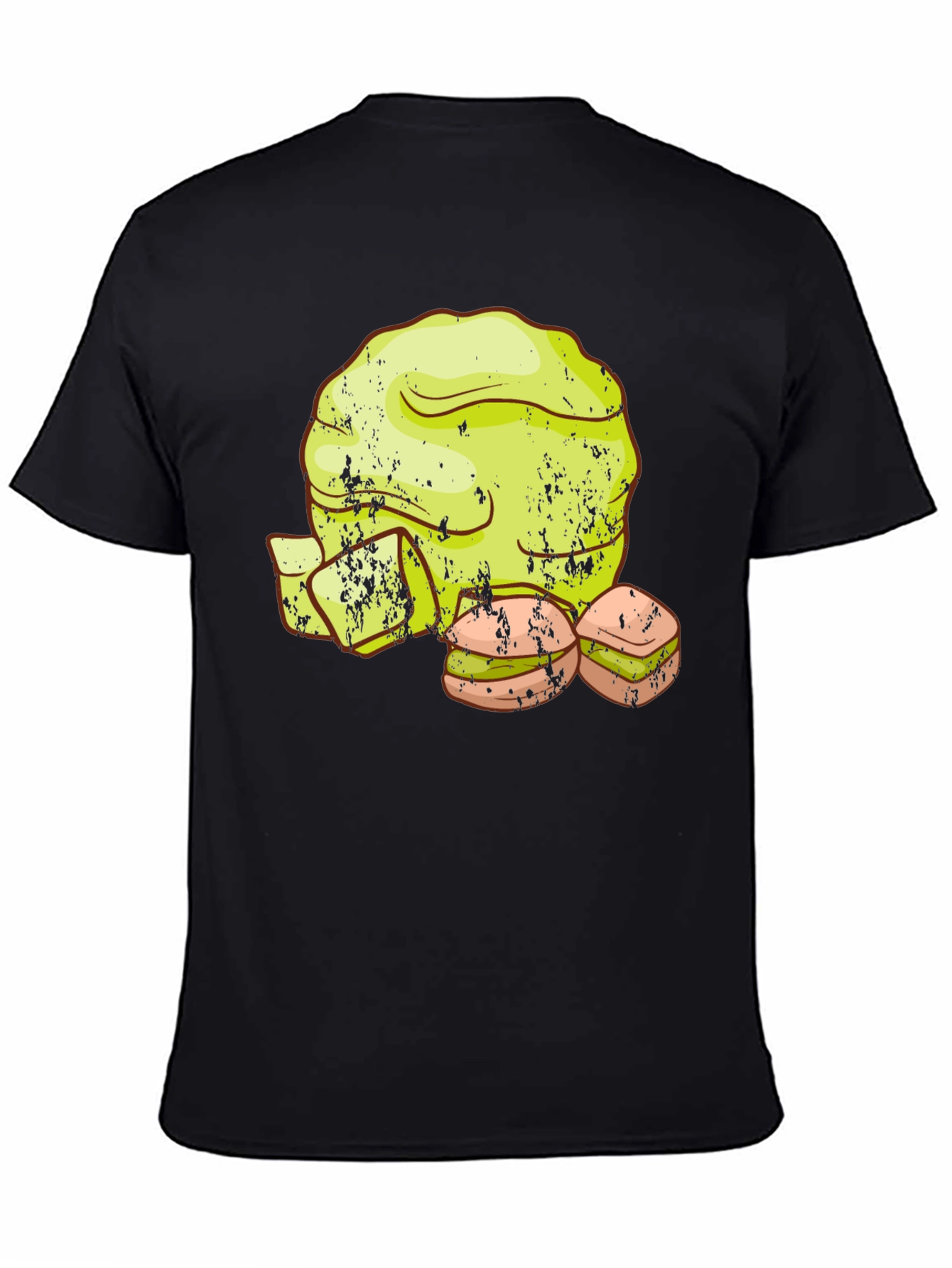 Lettuce and Sandwich Graphic T-Shirt
