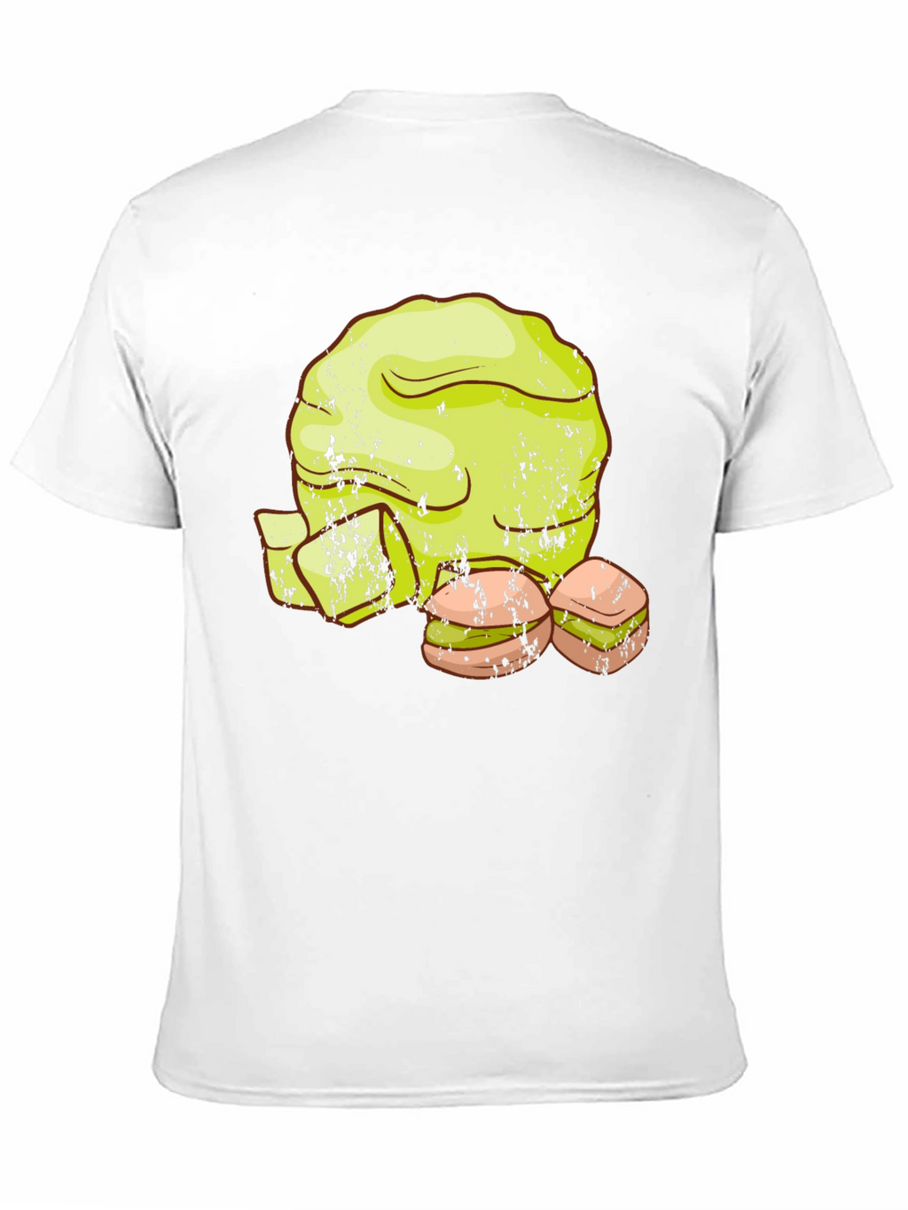 Lettuce and Sandwich Graphic T-Shirt