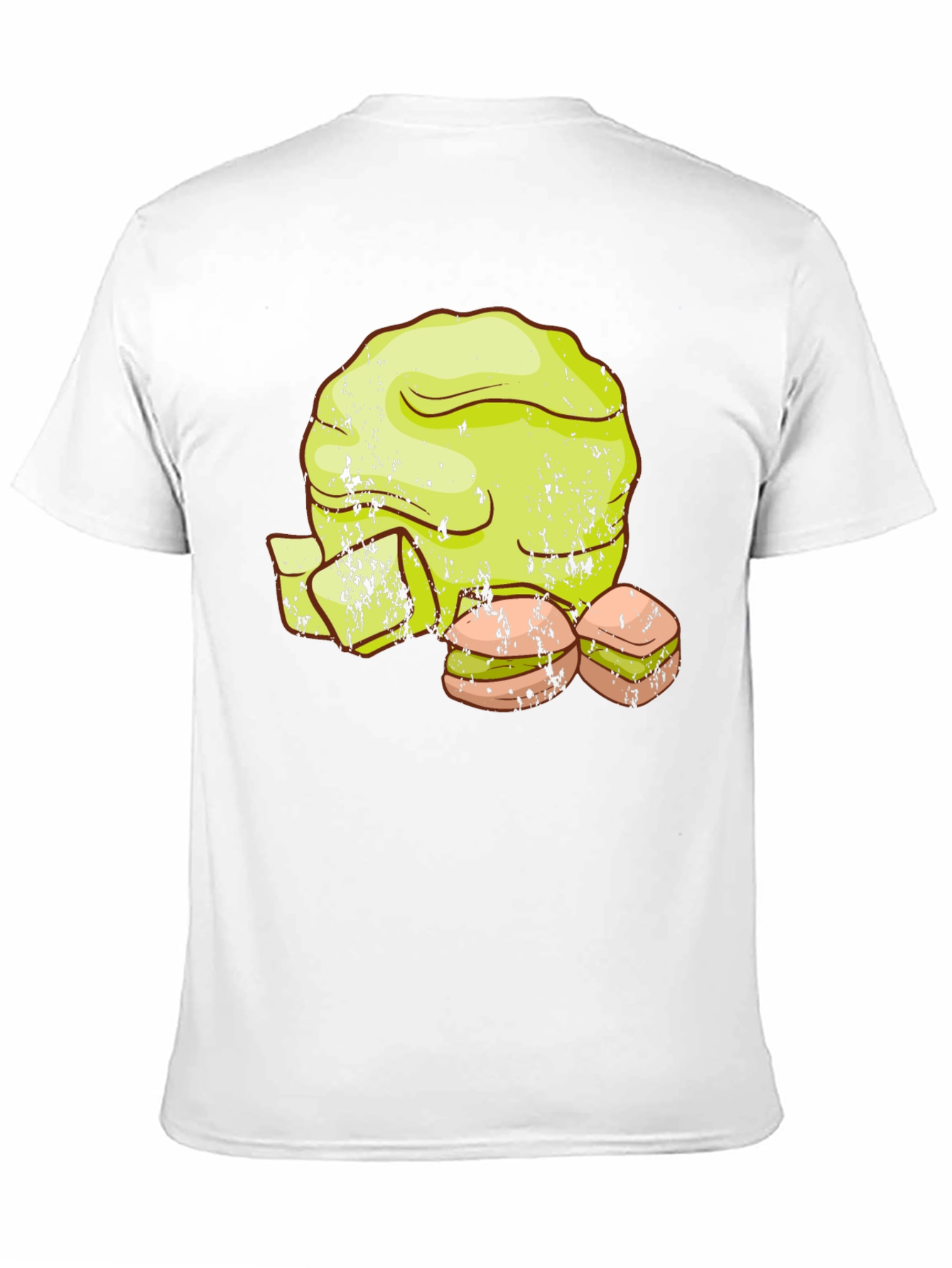 Lettuce and Sandwich Graphic T-Shirt
