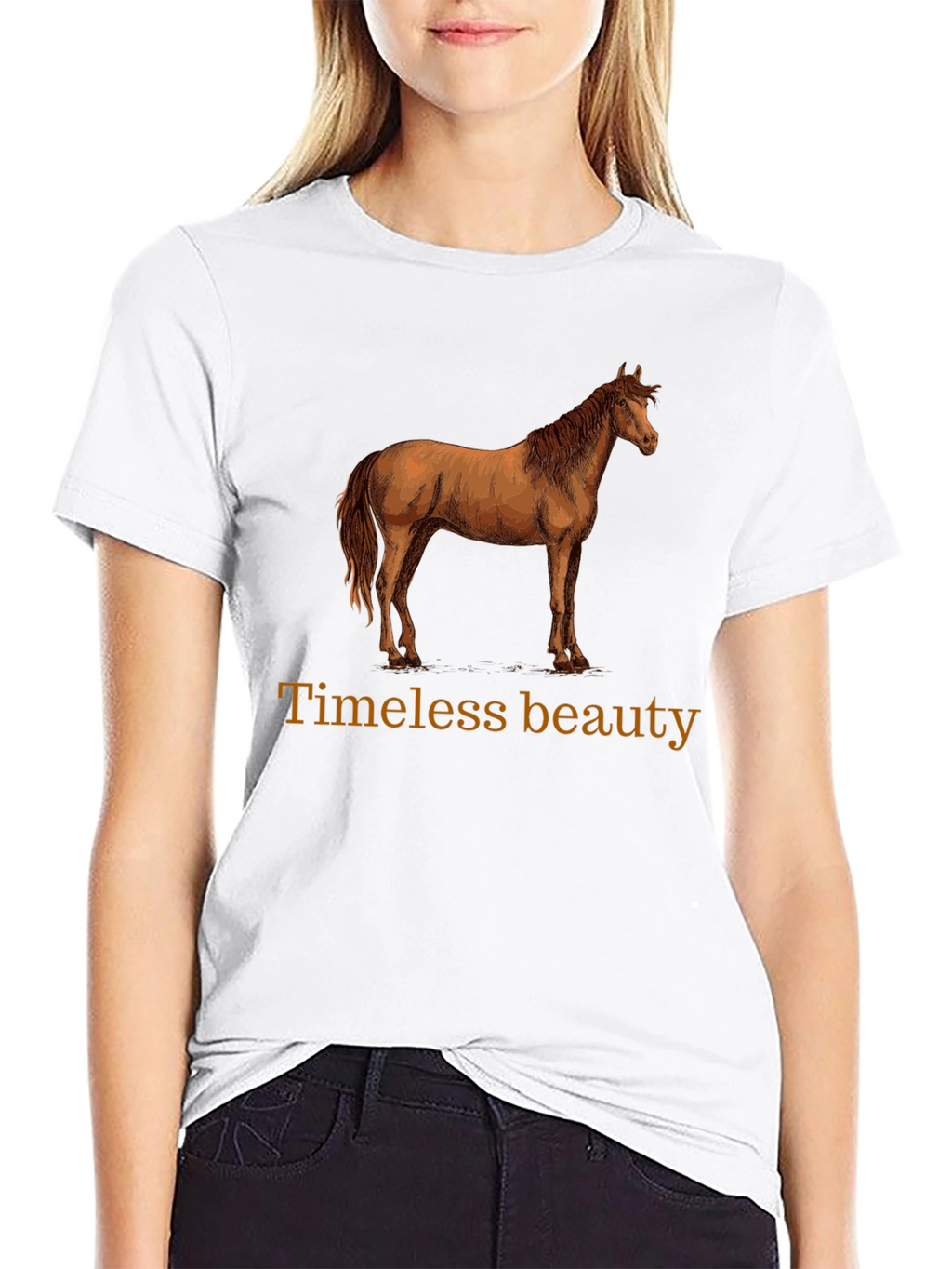 Timeless Beauty Horse Graphic Tee