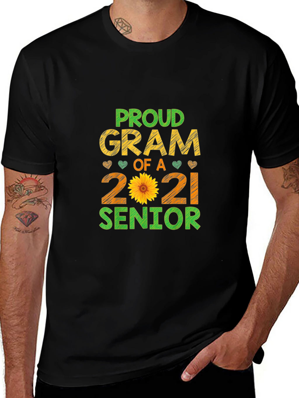 Proud Gram of a 2021 Senior T-Shirt