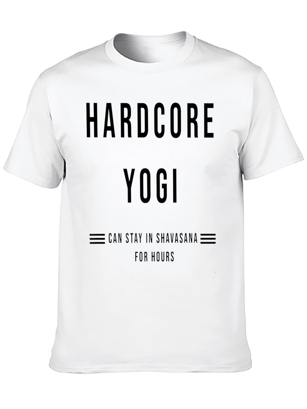 Hardcore Yogi Black T-Shirt