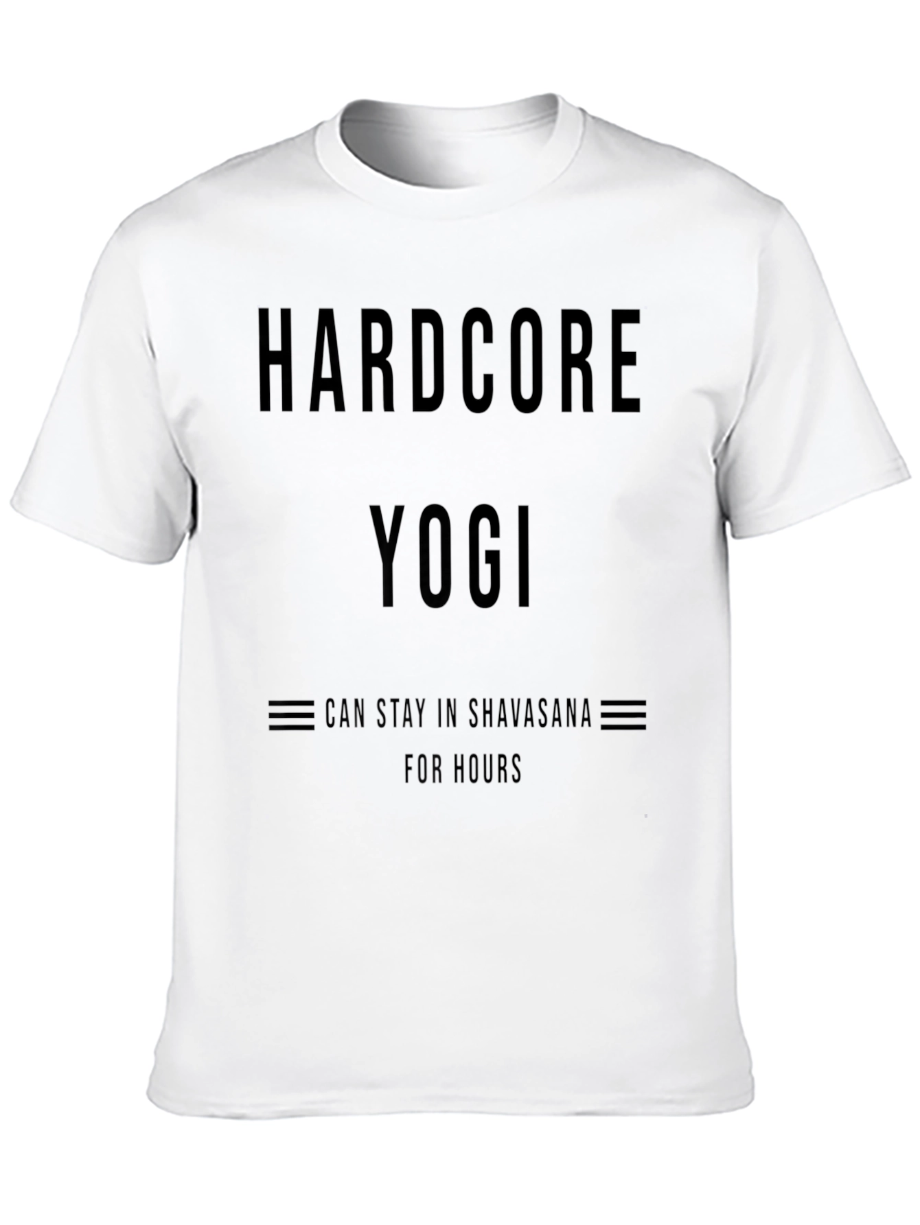Hardcore Yogi Black T-Shirt
