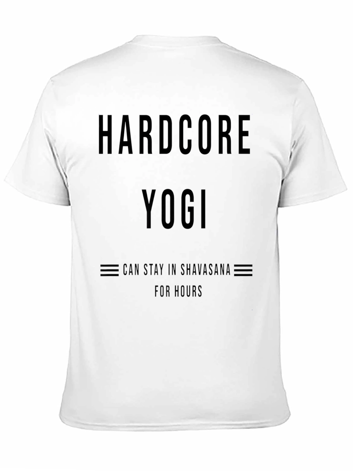Hardcore Yogi Black T-Shirt