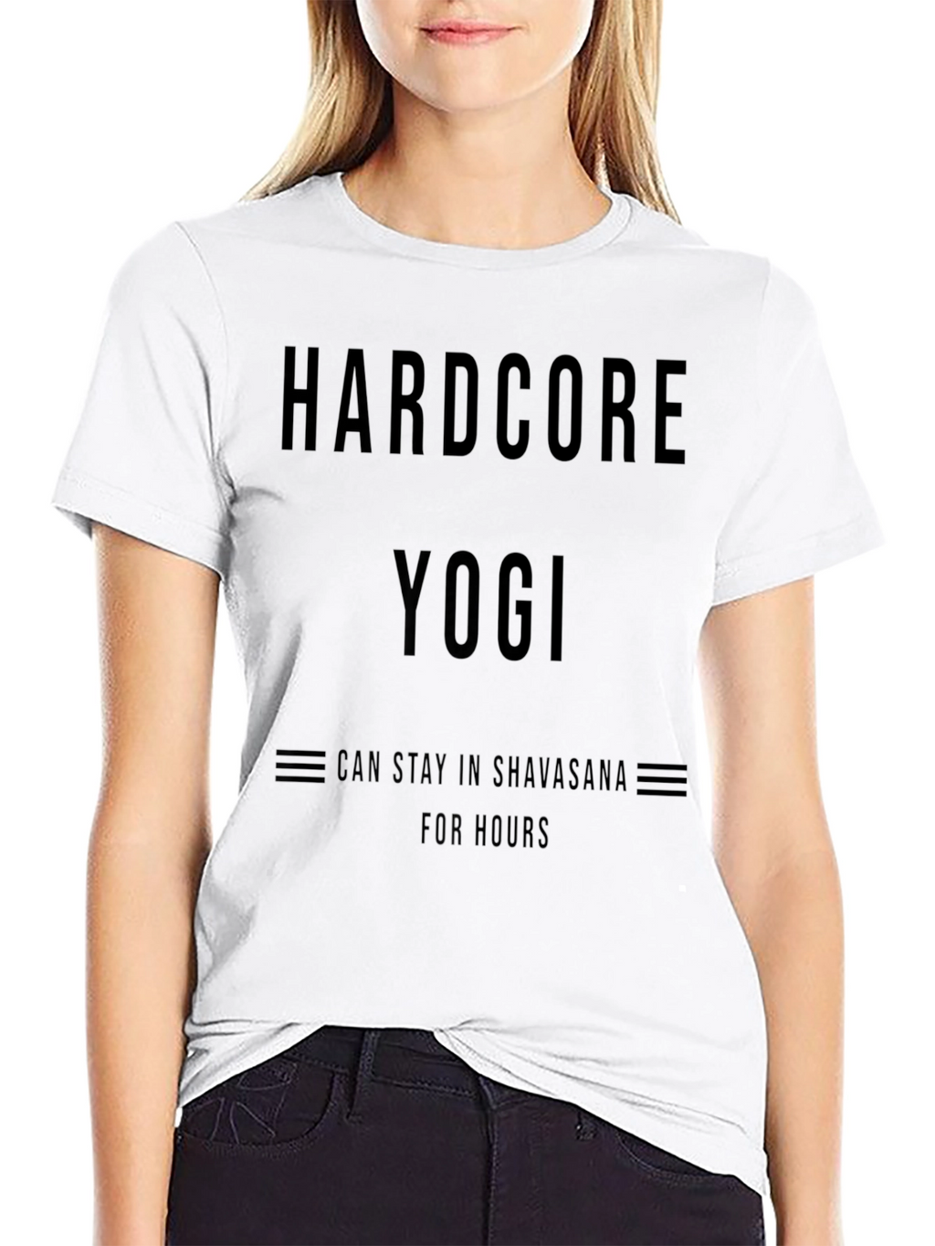 Hardcore Yogi Black T-Shirt
