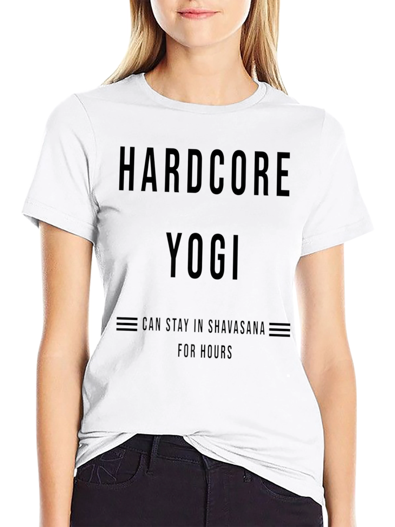 Hardcore Yogi Black T-Shirt