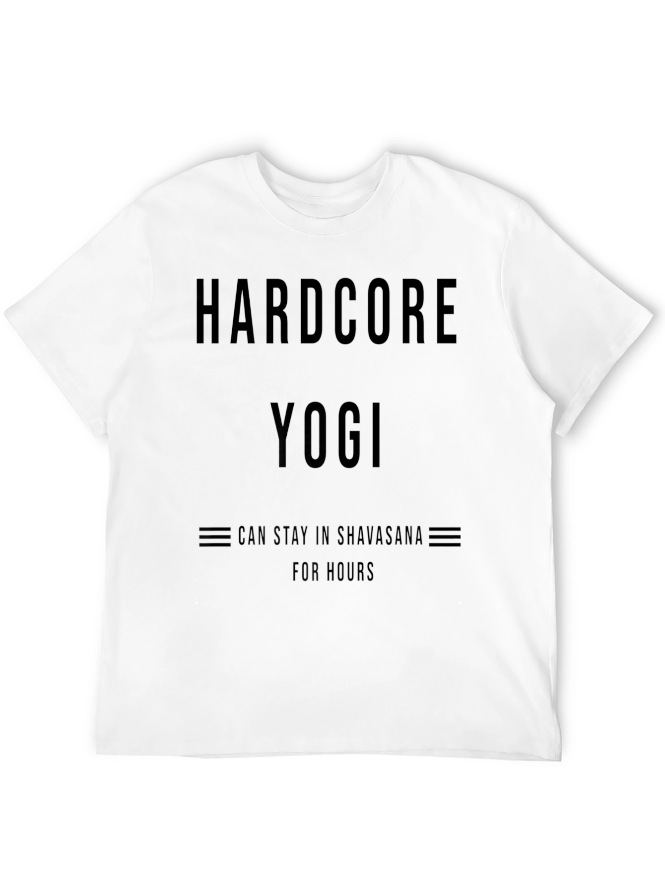 Hardcore Yogi Black T-Shirt
