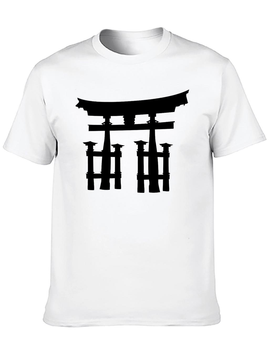 Torii Gate Graphic Tee - Japanese Architecture Shirt