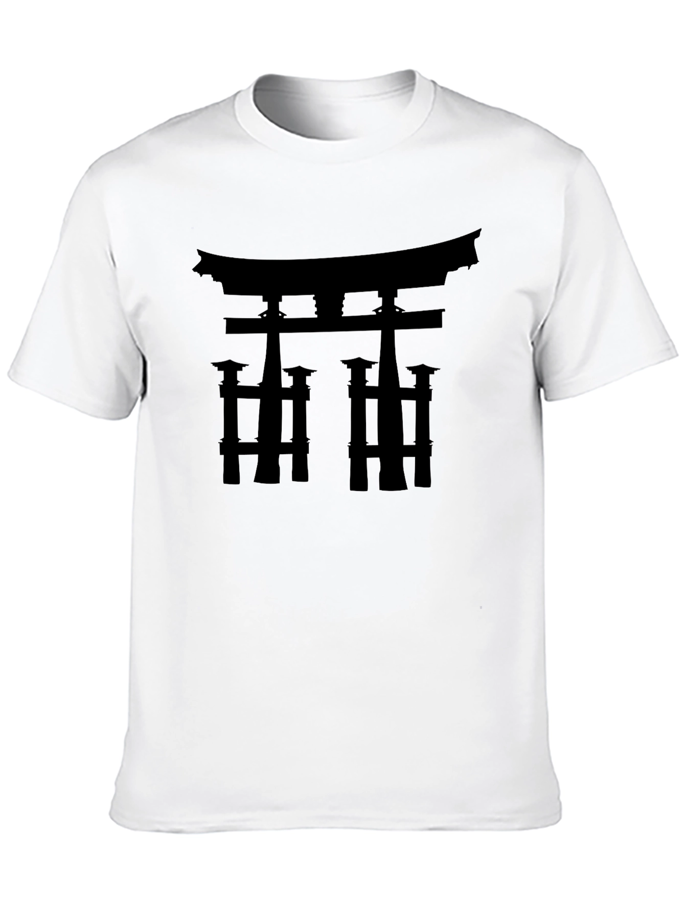 Torii Gate Graphic Tee - Japanese Architecture Shirt