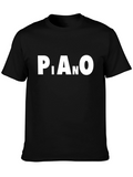 Piano T-Shirt - Funny Chemistry Elements Music Tee