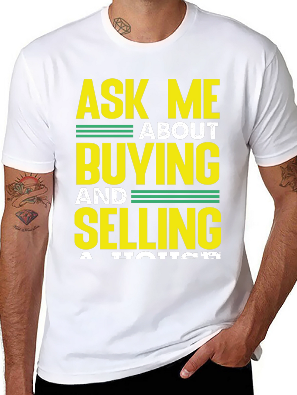 Ask Me About Buying and Selling T-Shirt