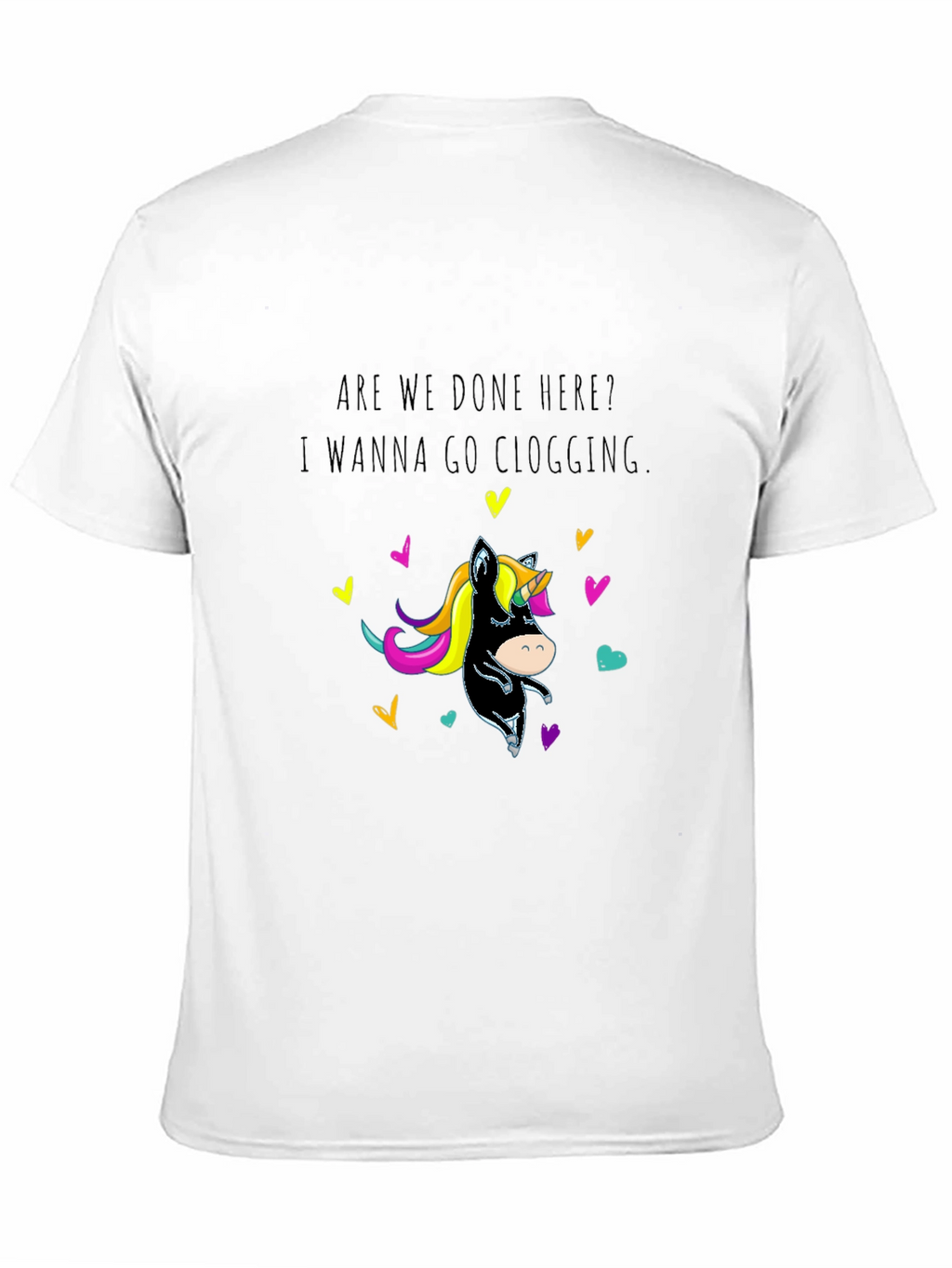 Clogging Unicorn T-Shirt Funny Dance Shirt