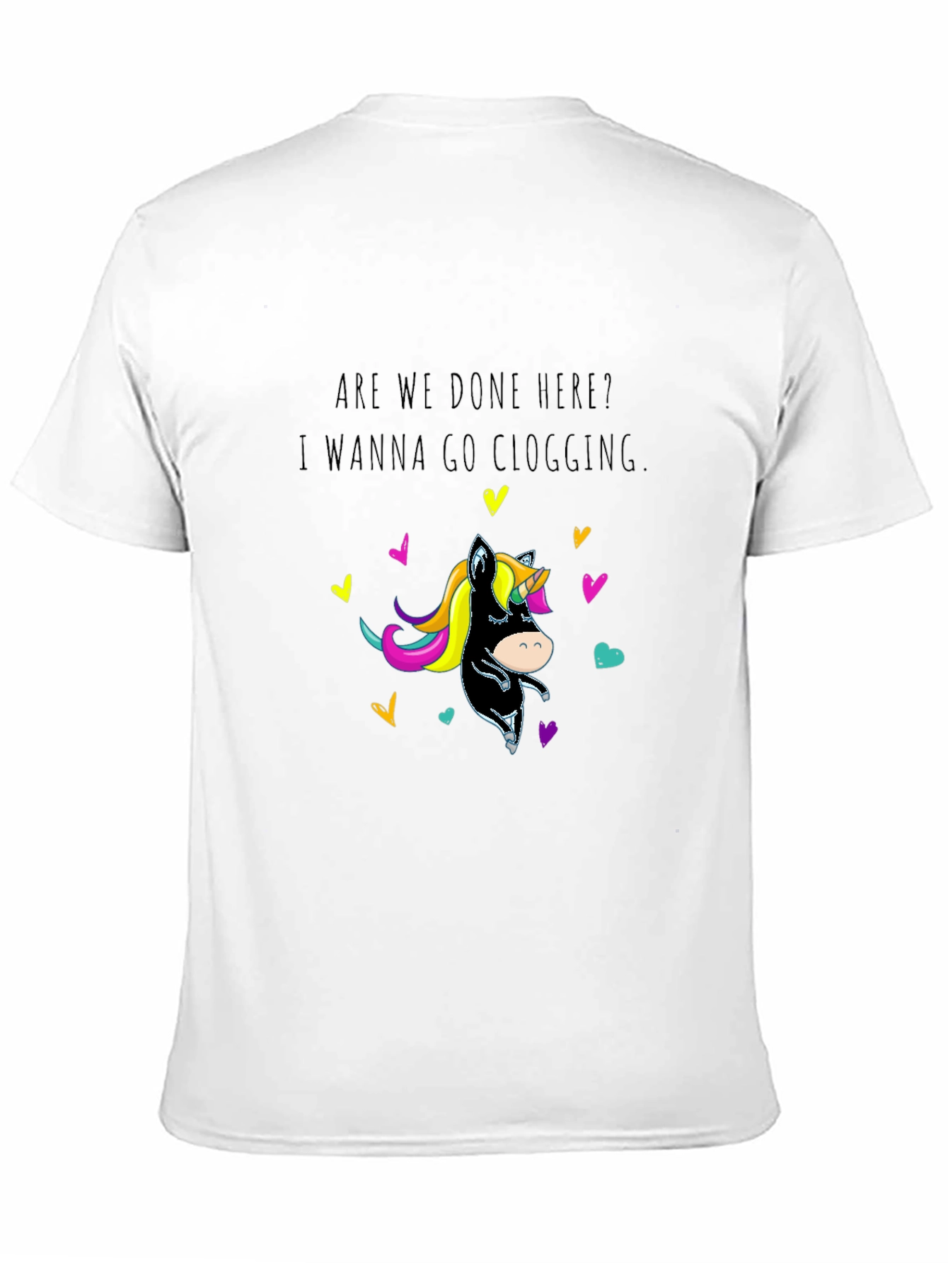 Clogging Unicorn T-Shirt Funny Dance Shirt