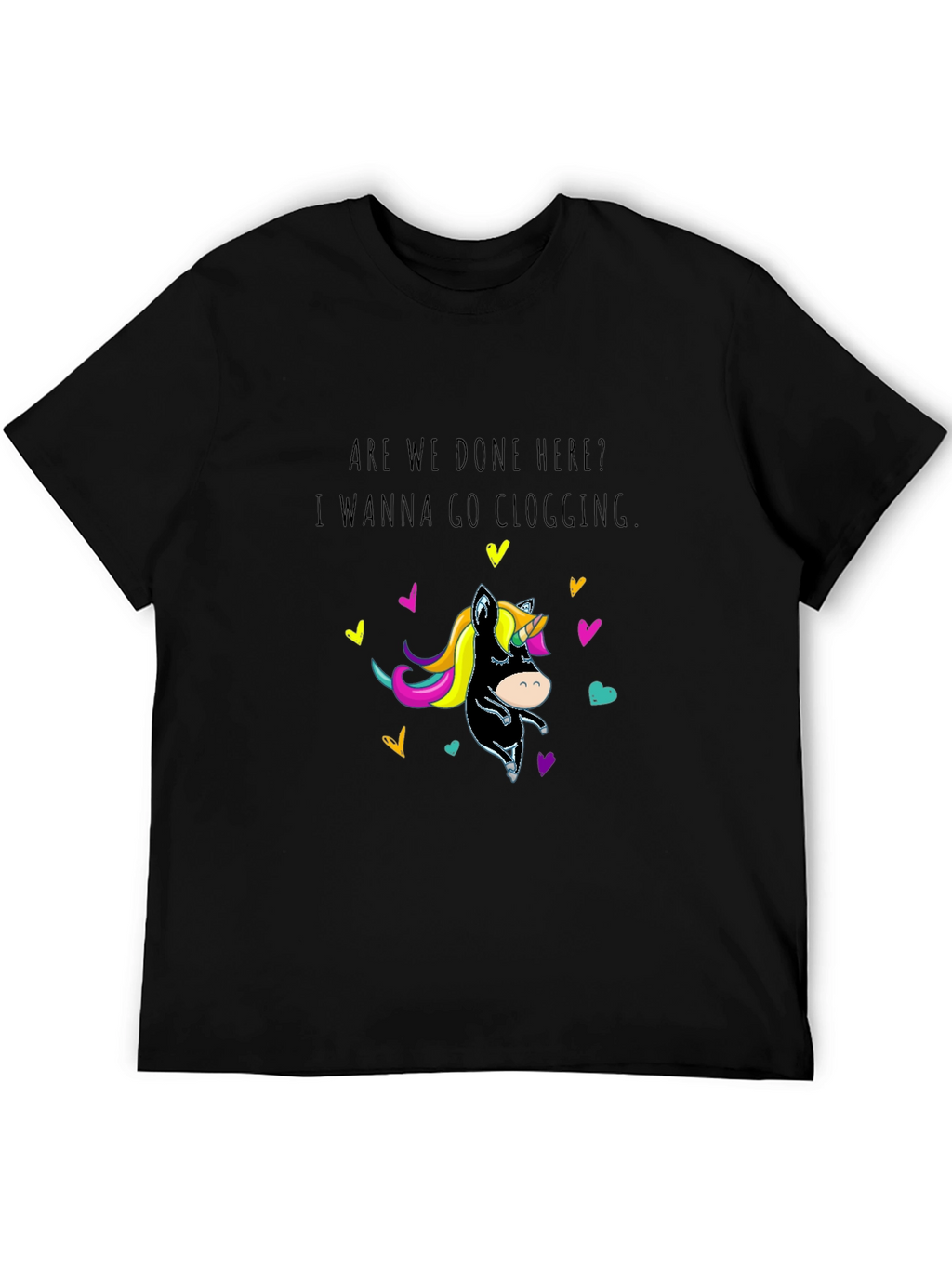 Clogging Unicorn T-Shirt Funny Dance Shirt