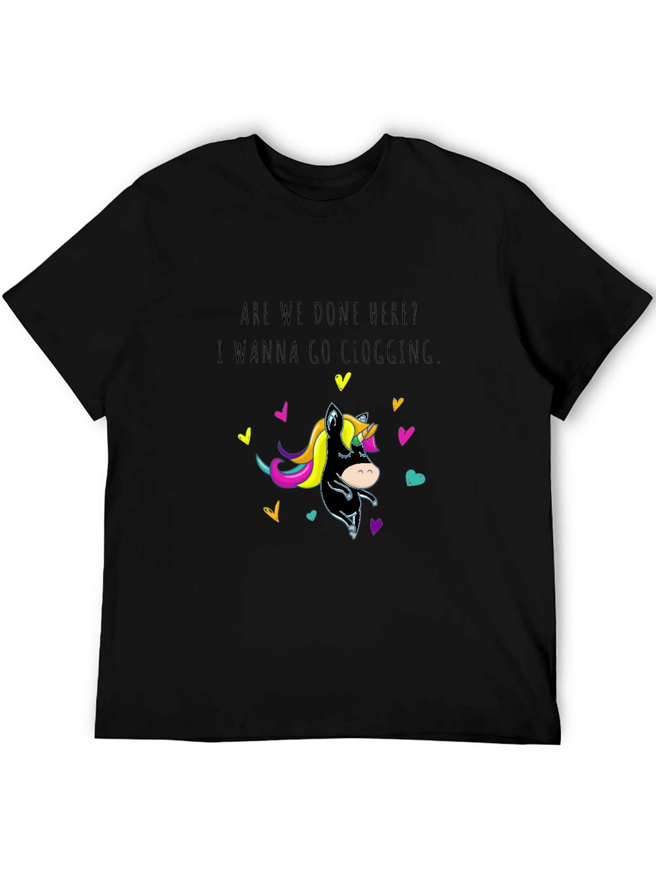 Clogging Unicorn T-Shirt Funny Dance Shirt