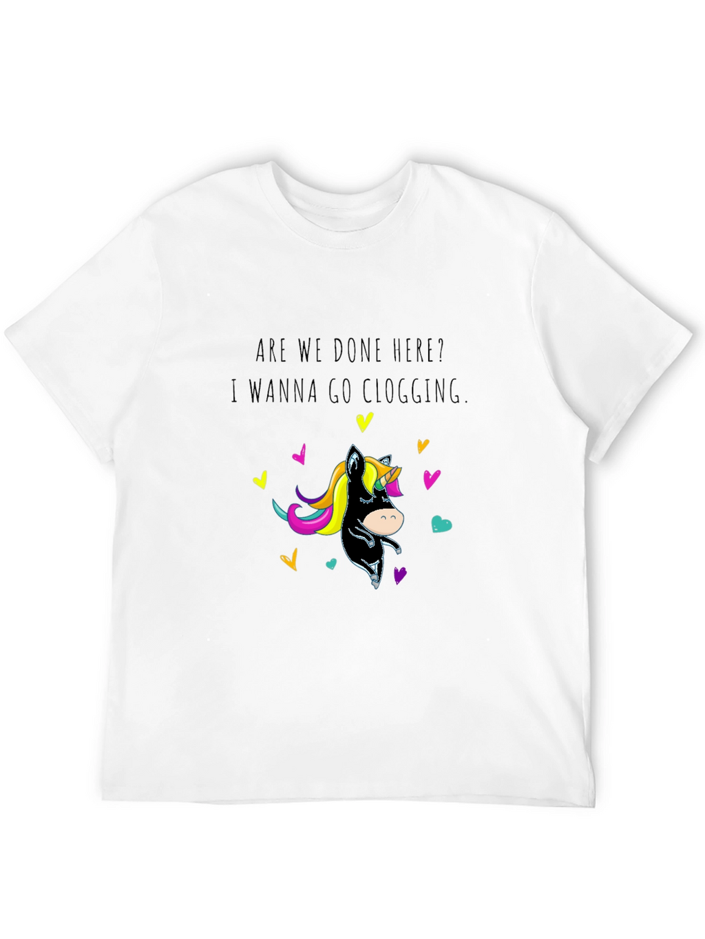 Clogging Unicorn T-Shirt Funny Dance Shirt