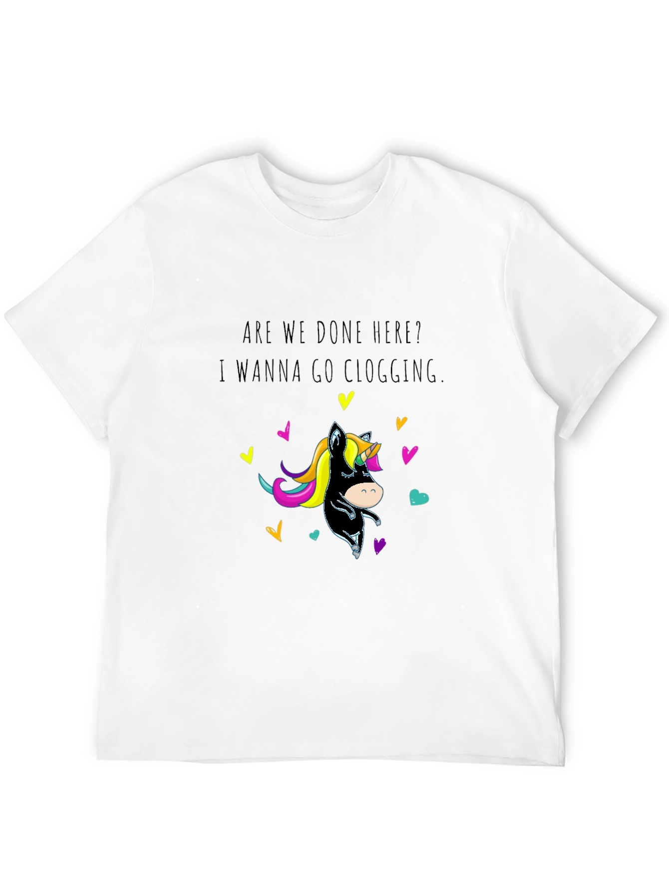 Clogging Unicorn T-Shirt Funny Dance Shirt