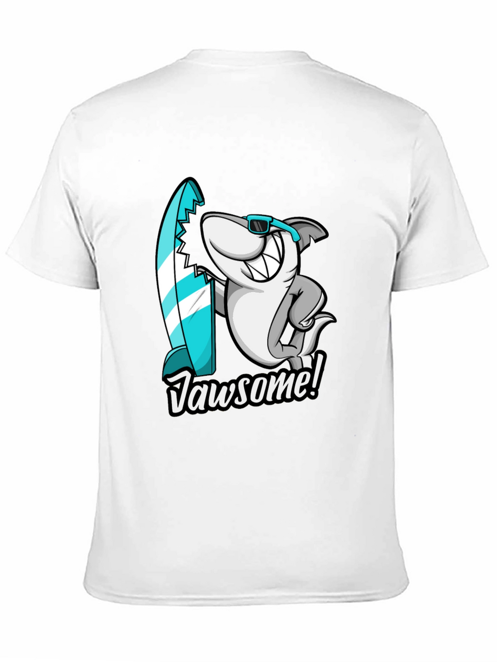 Jawsome Shark Graphic Tee - Cool Surf Style