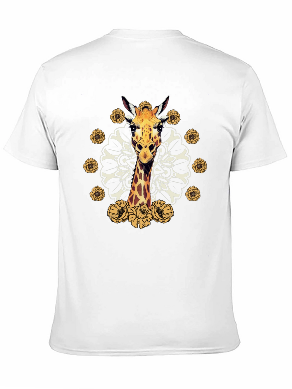 Giraffe Mandala Graphic Tee