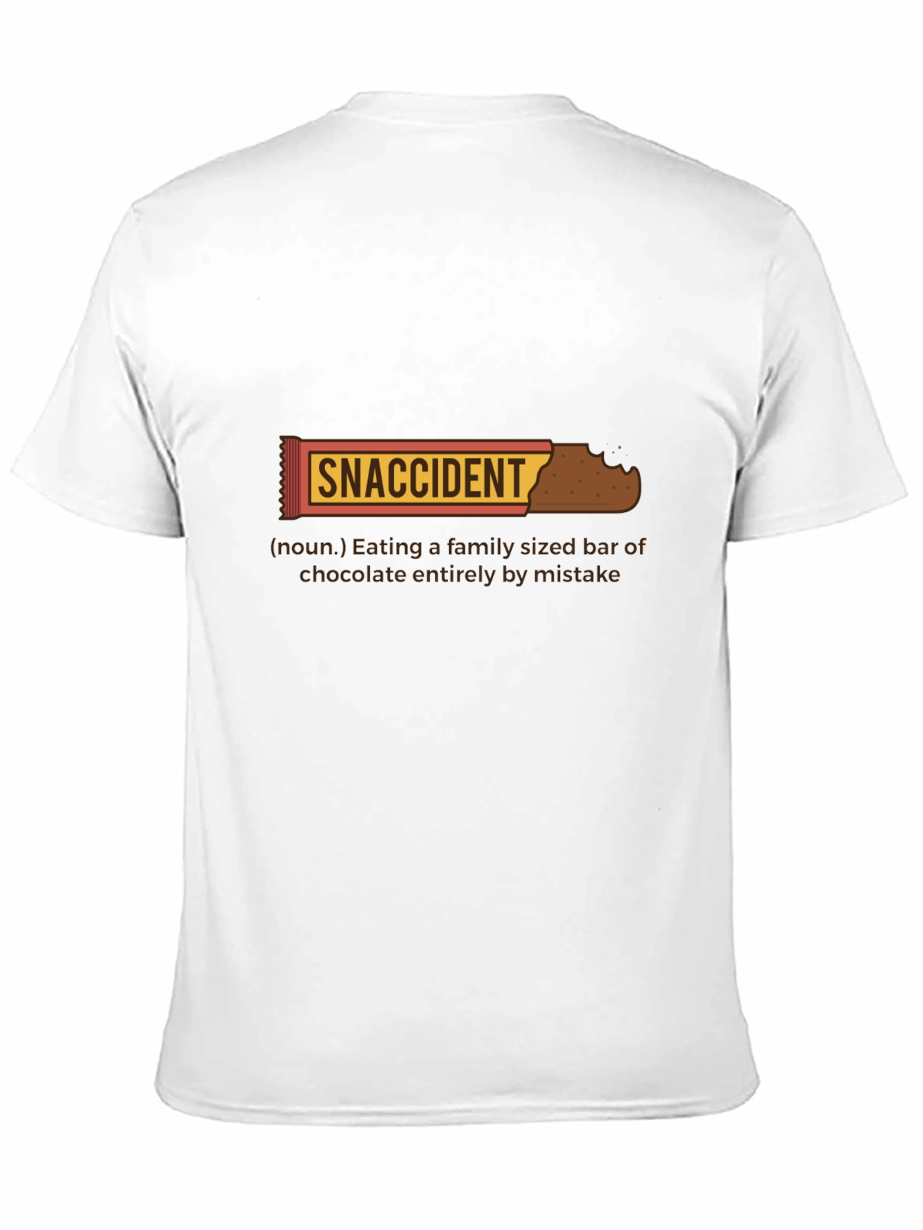 Snaccident T-Shirt - Funny Chocolate Lover Tee
