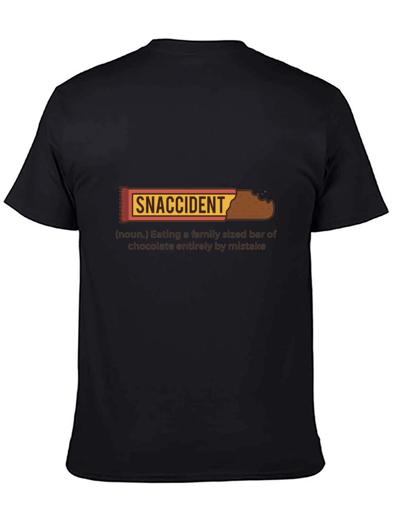 Snaccident T-Shirt - Funny Chocolate Lover Tee
