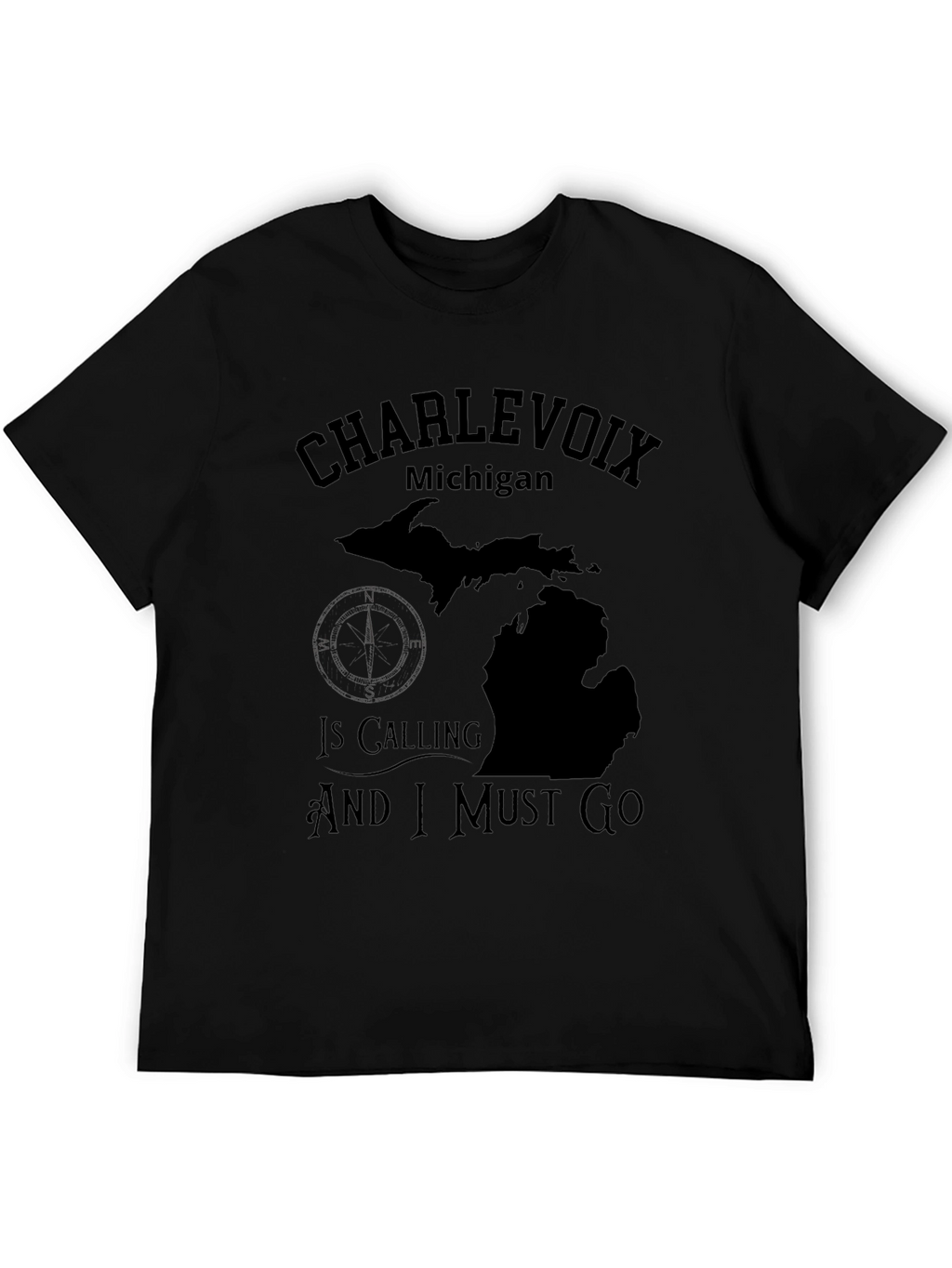 Charlevoix Michigan Calling T-Shirt