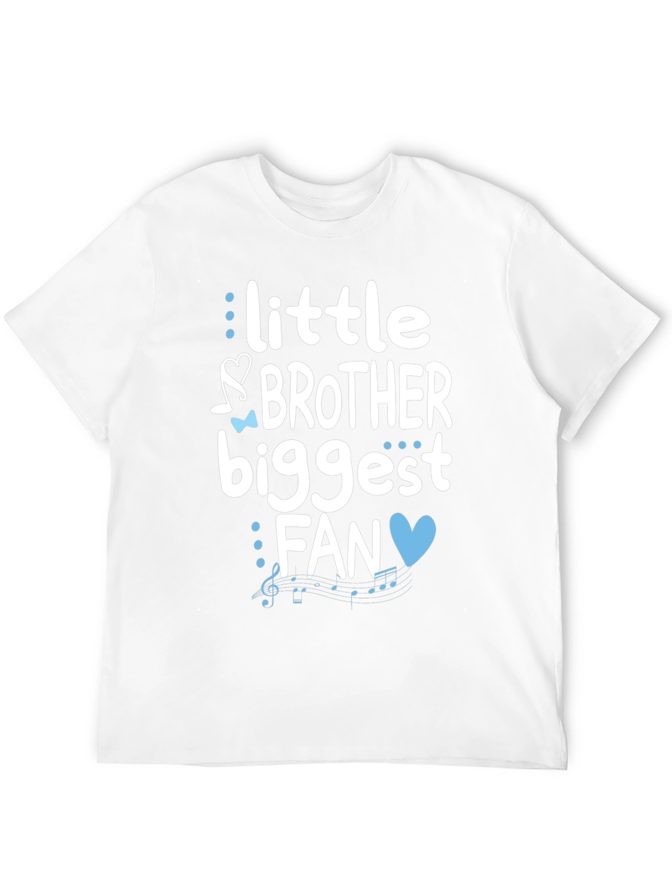 Little Brother Biggest Fan Graphic T-Shirt