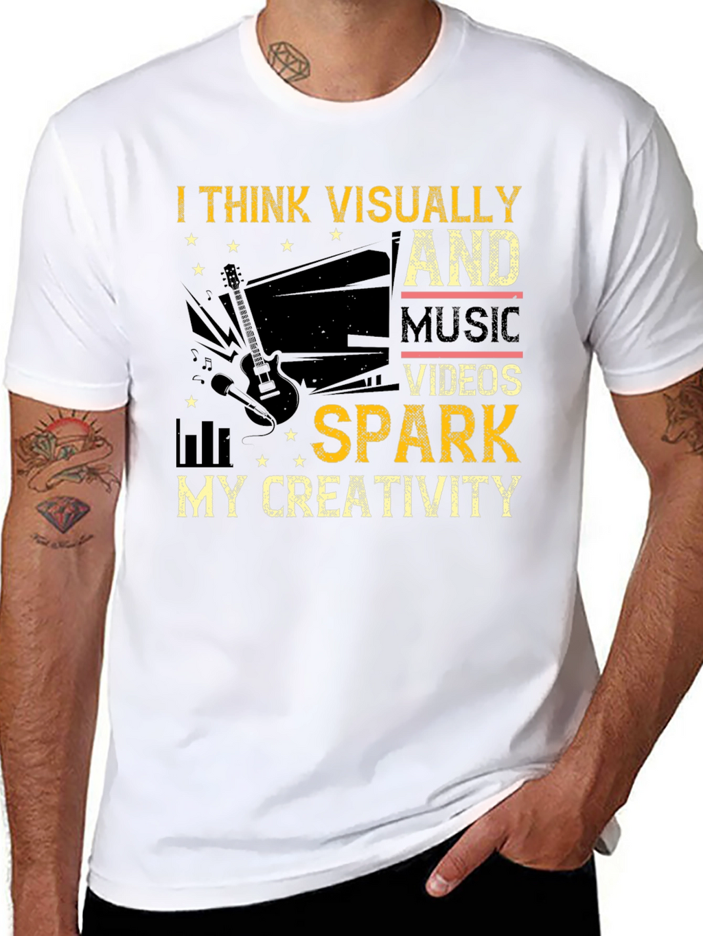 I Think Visually Music Video T-Shirt
