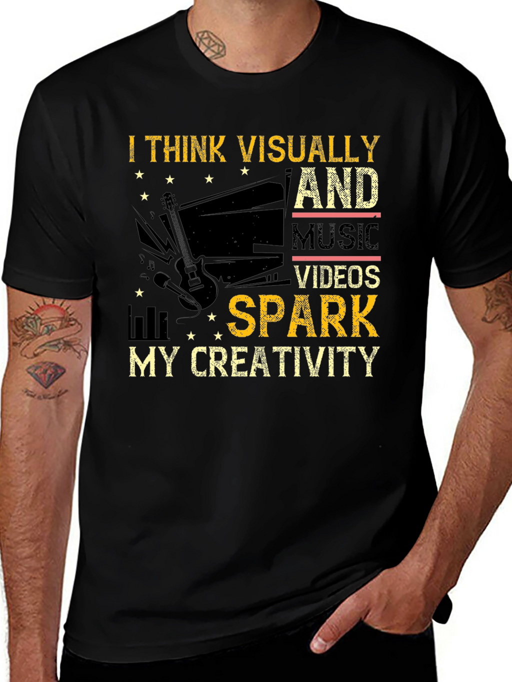 I Think Visually Music Video T-Shirt