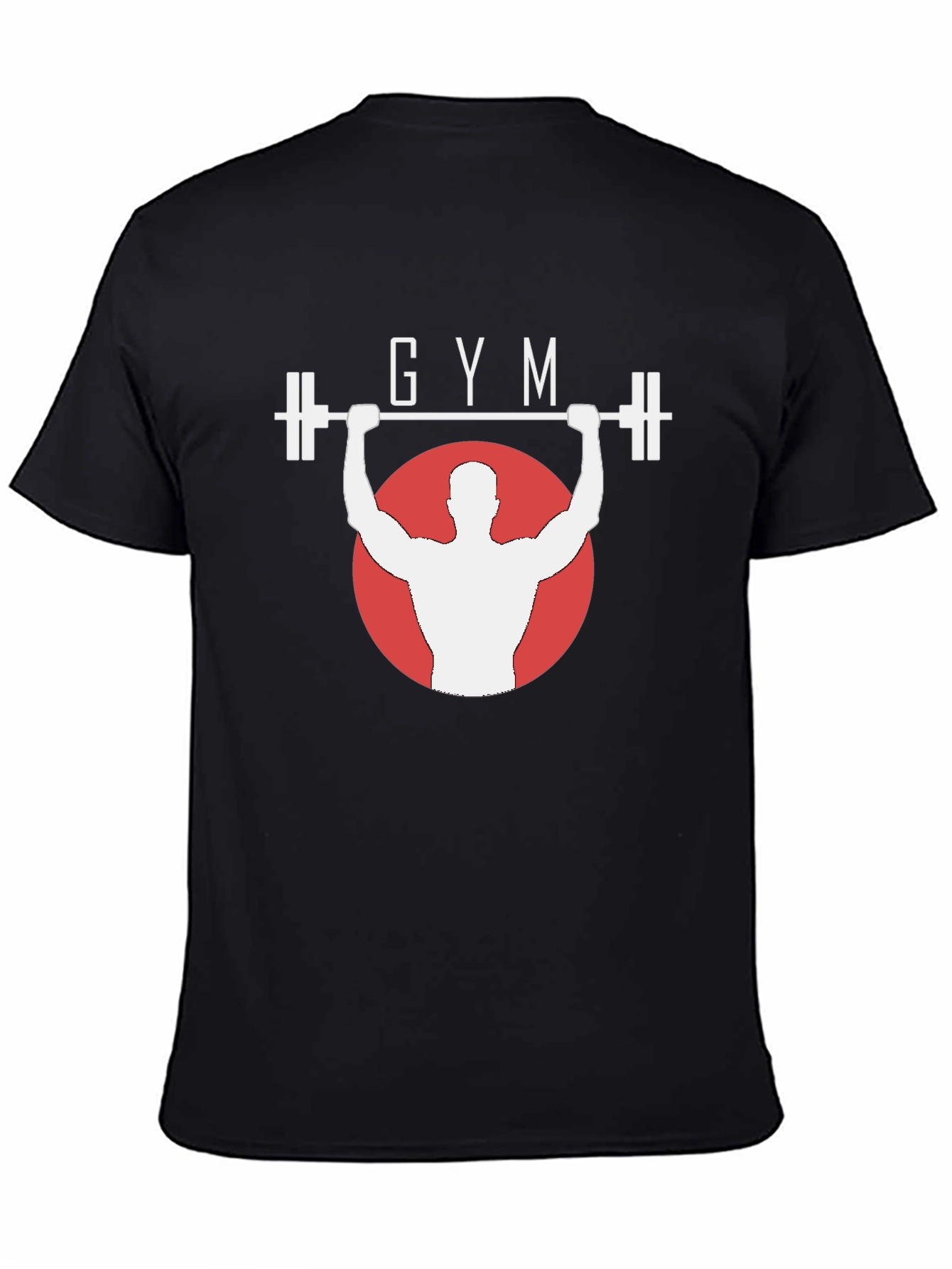 Gym Workout Black T-Shirt