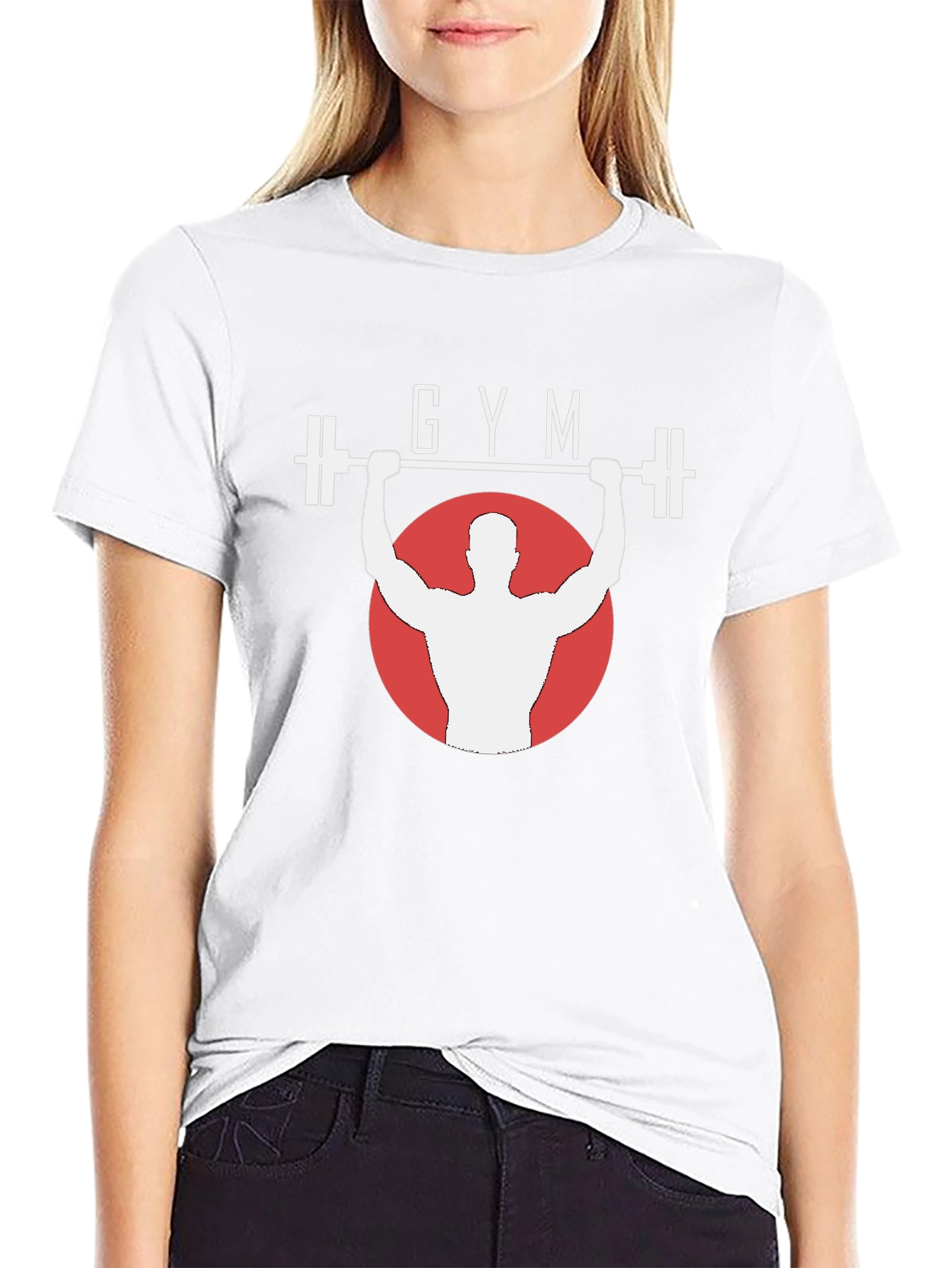 Gym Workout Black T-Shirt