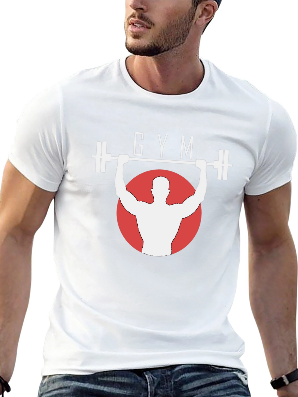 Gym Workout Black T-Shirt