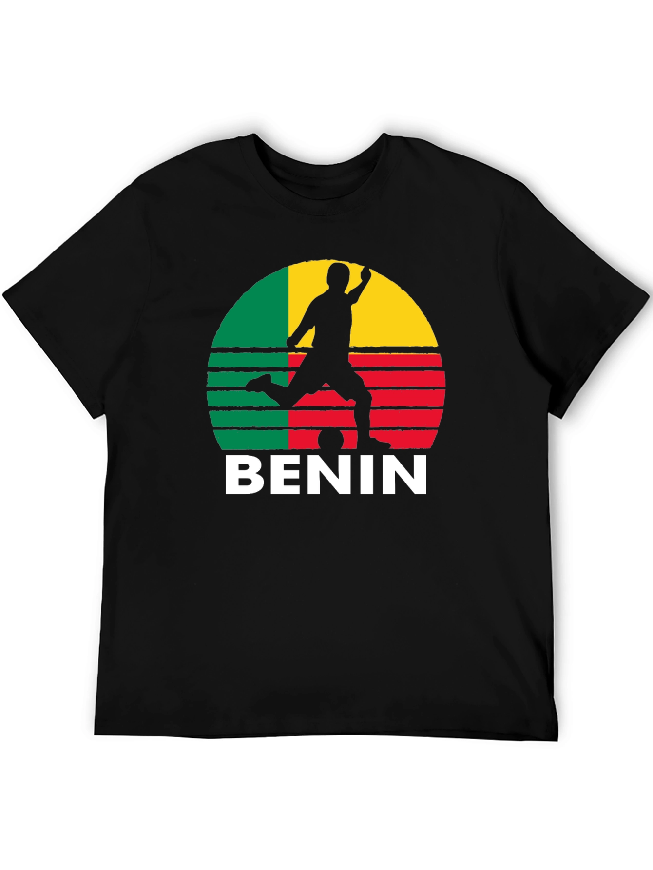 Benin Flag Soccer T-Shirt
