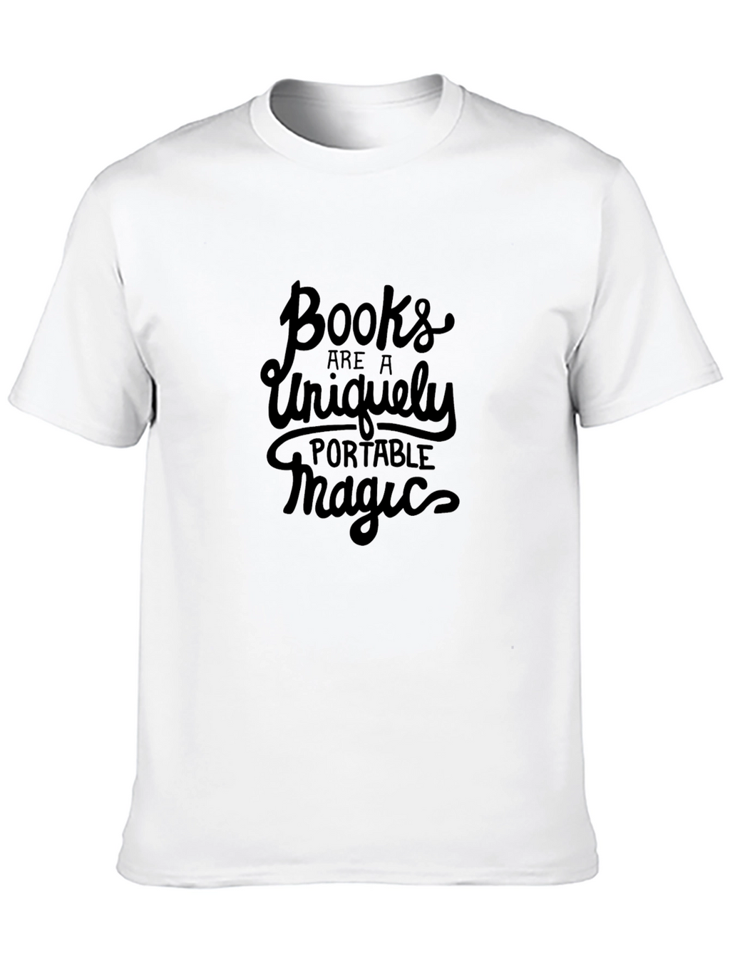 Books are Magic Black Graphic Tee