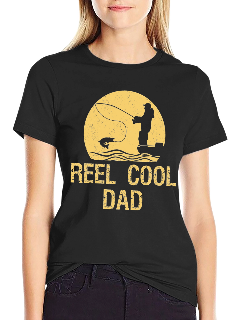 Reel Cool Dad Fishing T-Shirt - Fathers Day Gift