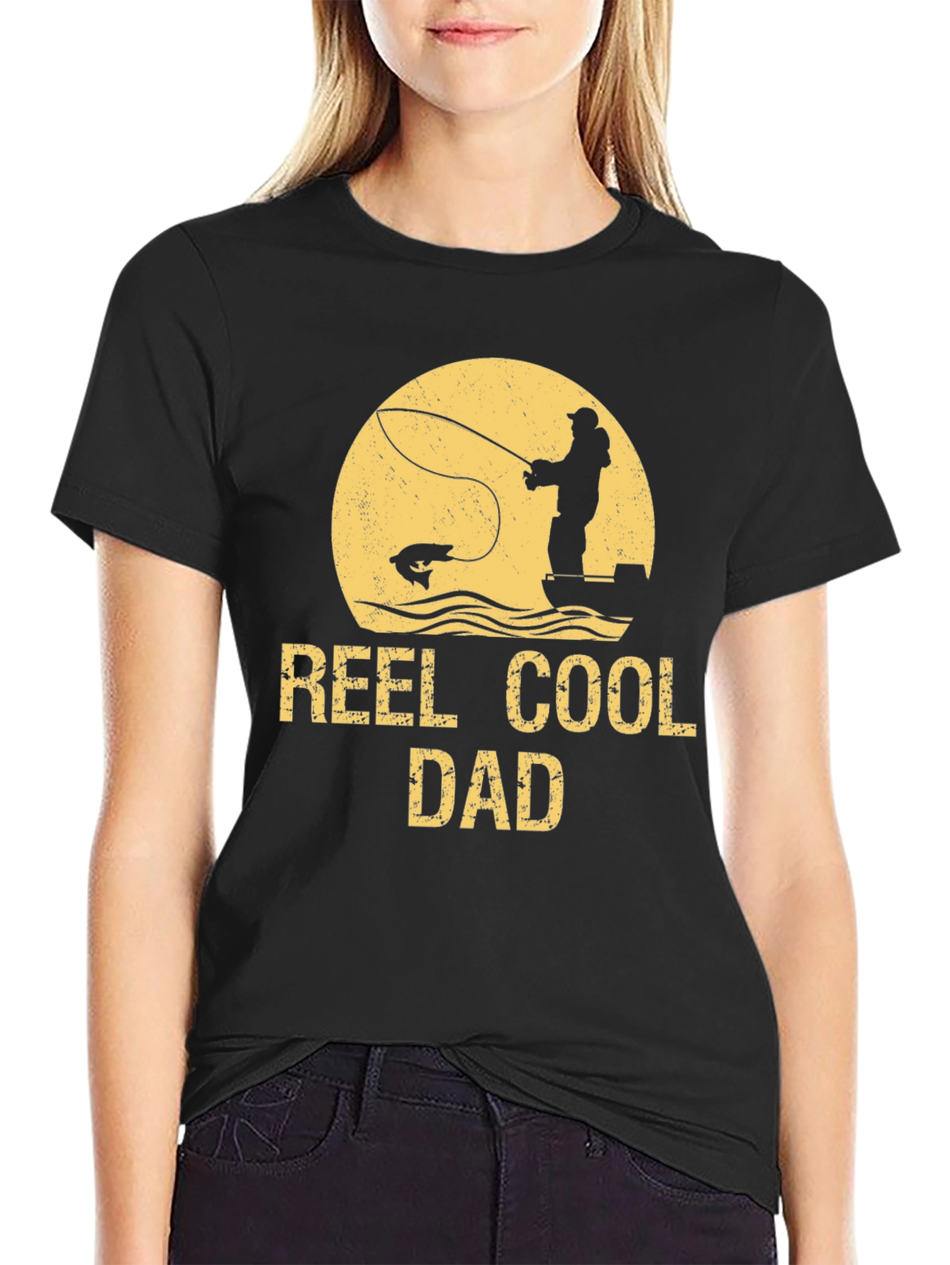 Reel Cool Dad Fishing T-Shirt - Fathers Day Gift